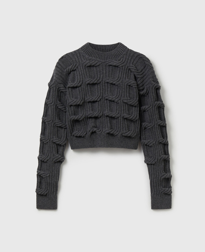 Falabella Cable-Knit Sweater 1