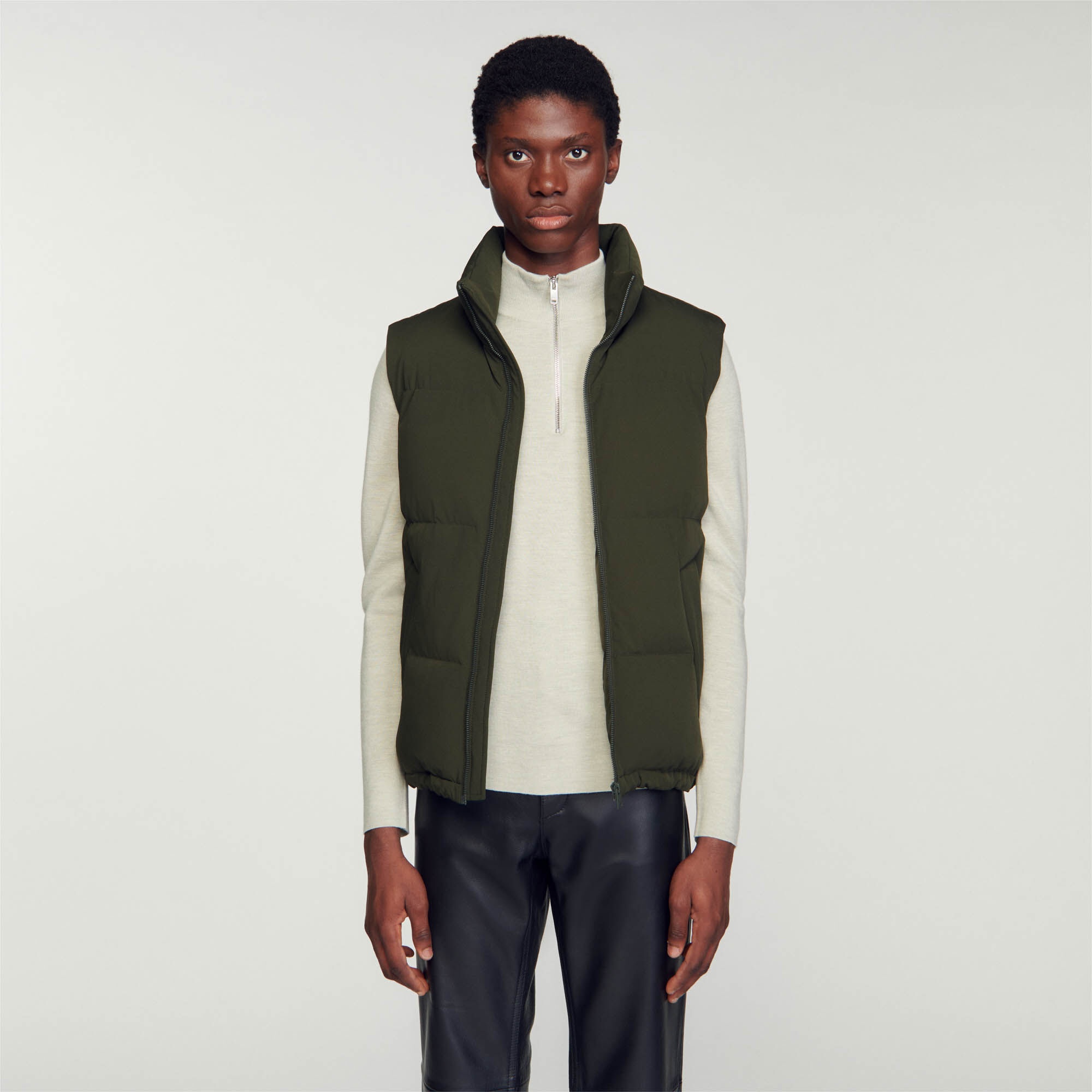 SLEEVELESS PUFFER JACKET - 5