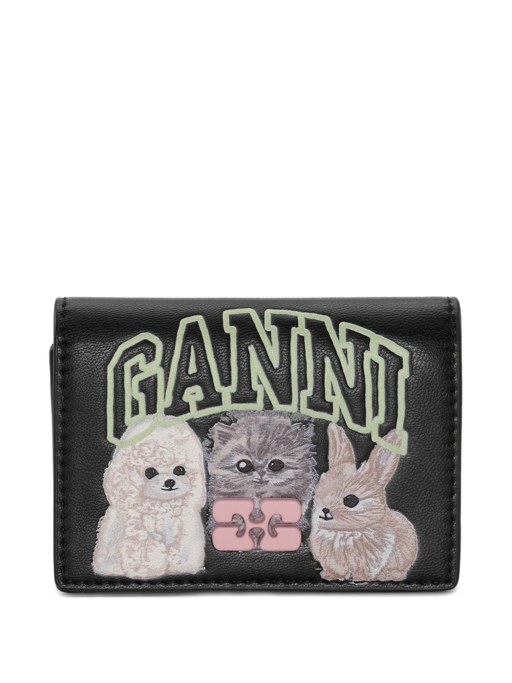graphic-print wallet - 1