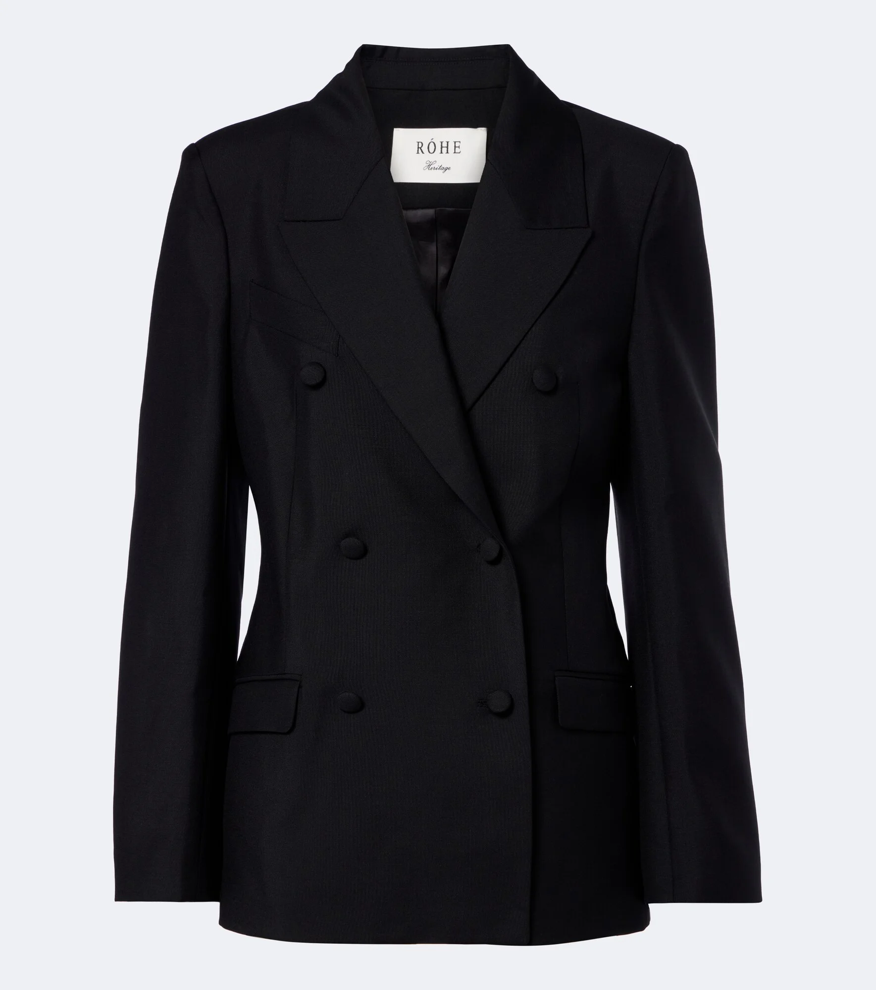 Wool and mohair blazer - 1