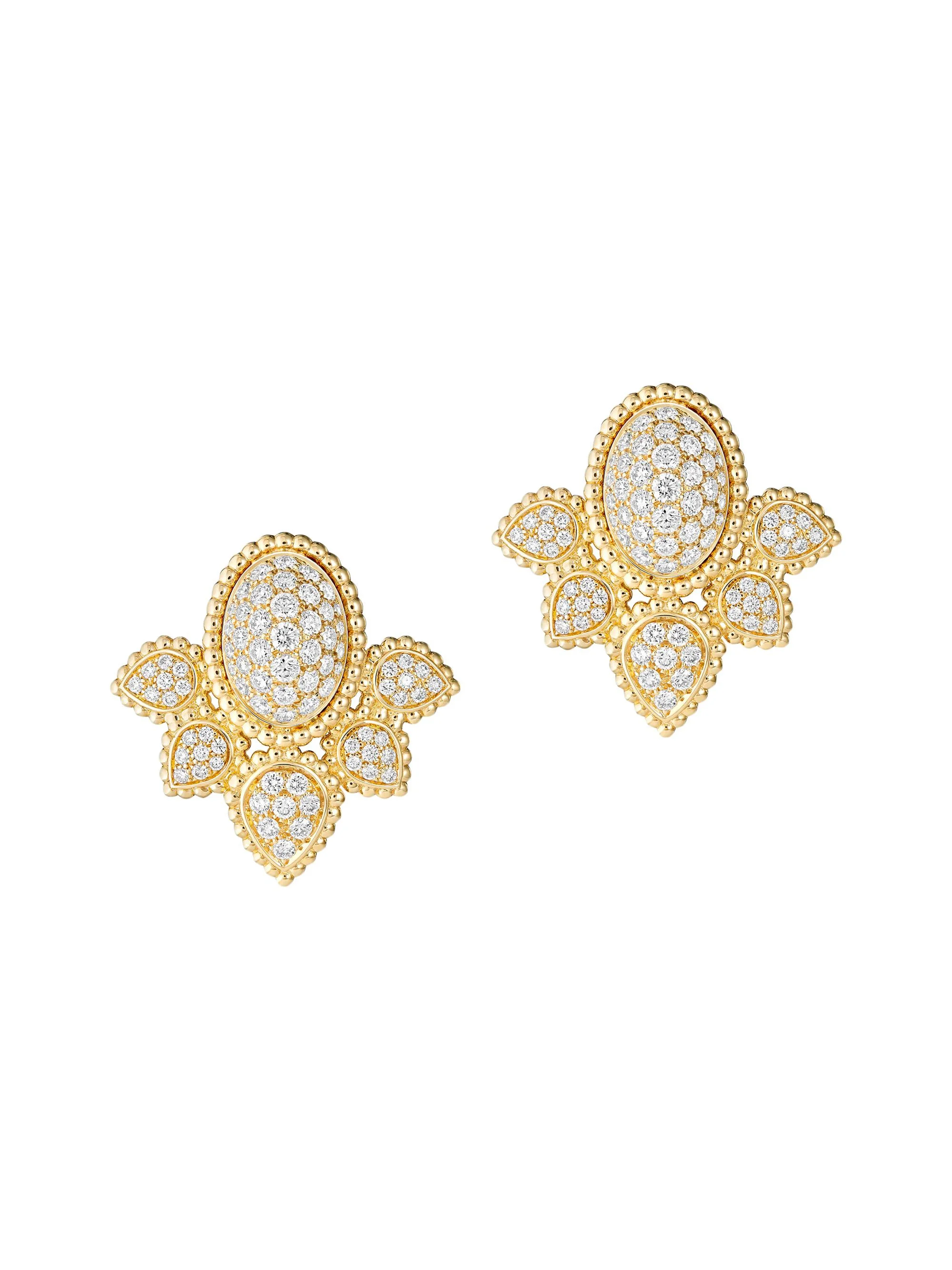 Women's Serpent Bohème 18K Yellow Gold & 1.58 TCW Diamond Stud Earrings - Yellow Gold - 1