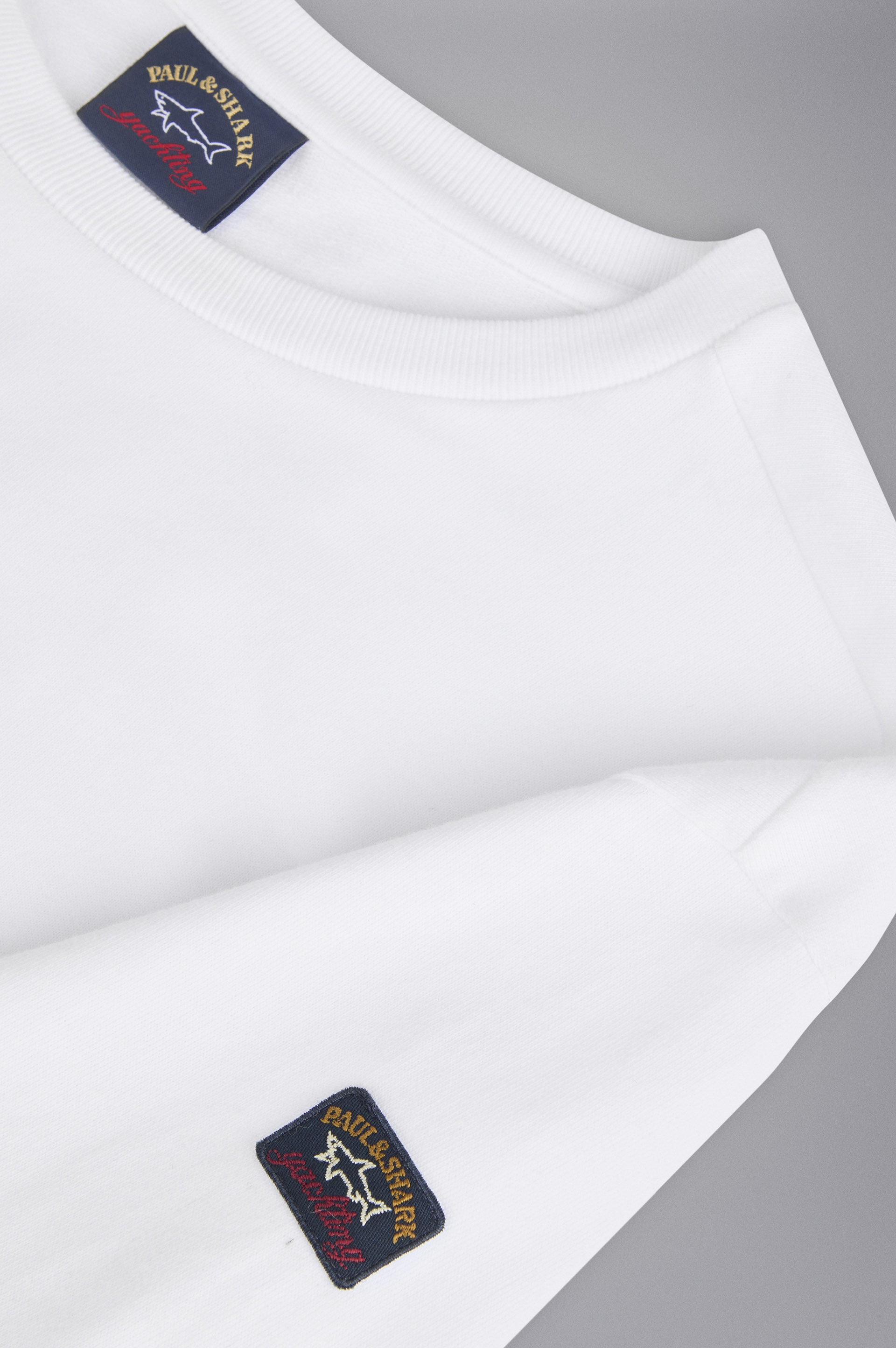 COTTON SWEATSHIRT WITH ICONIC BADGE - 5