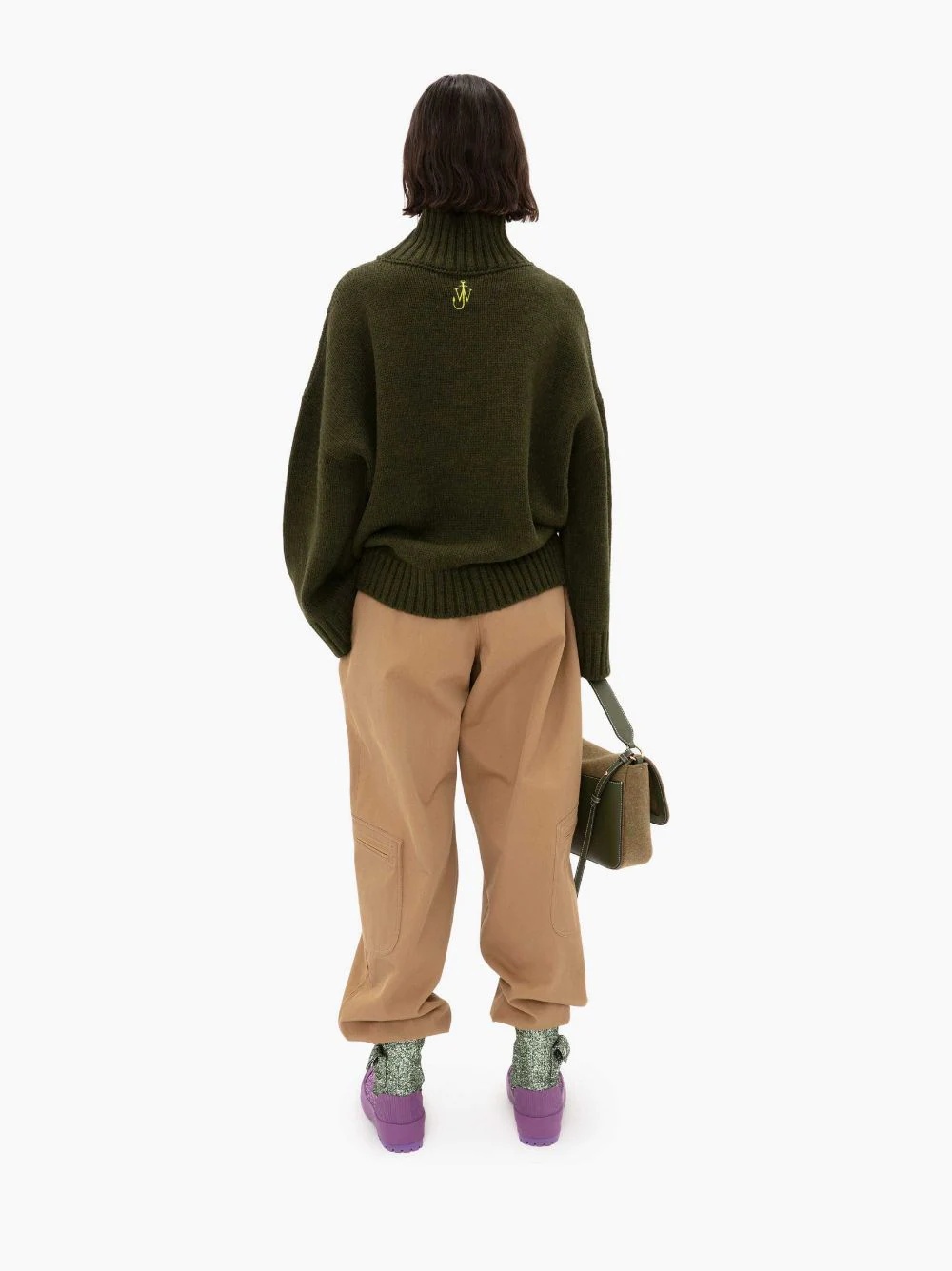 PATCH POCKET TURTLENECK JUMPER - 4