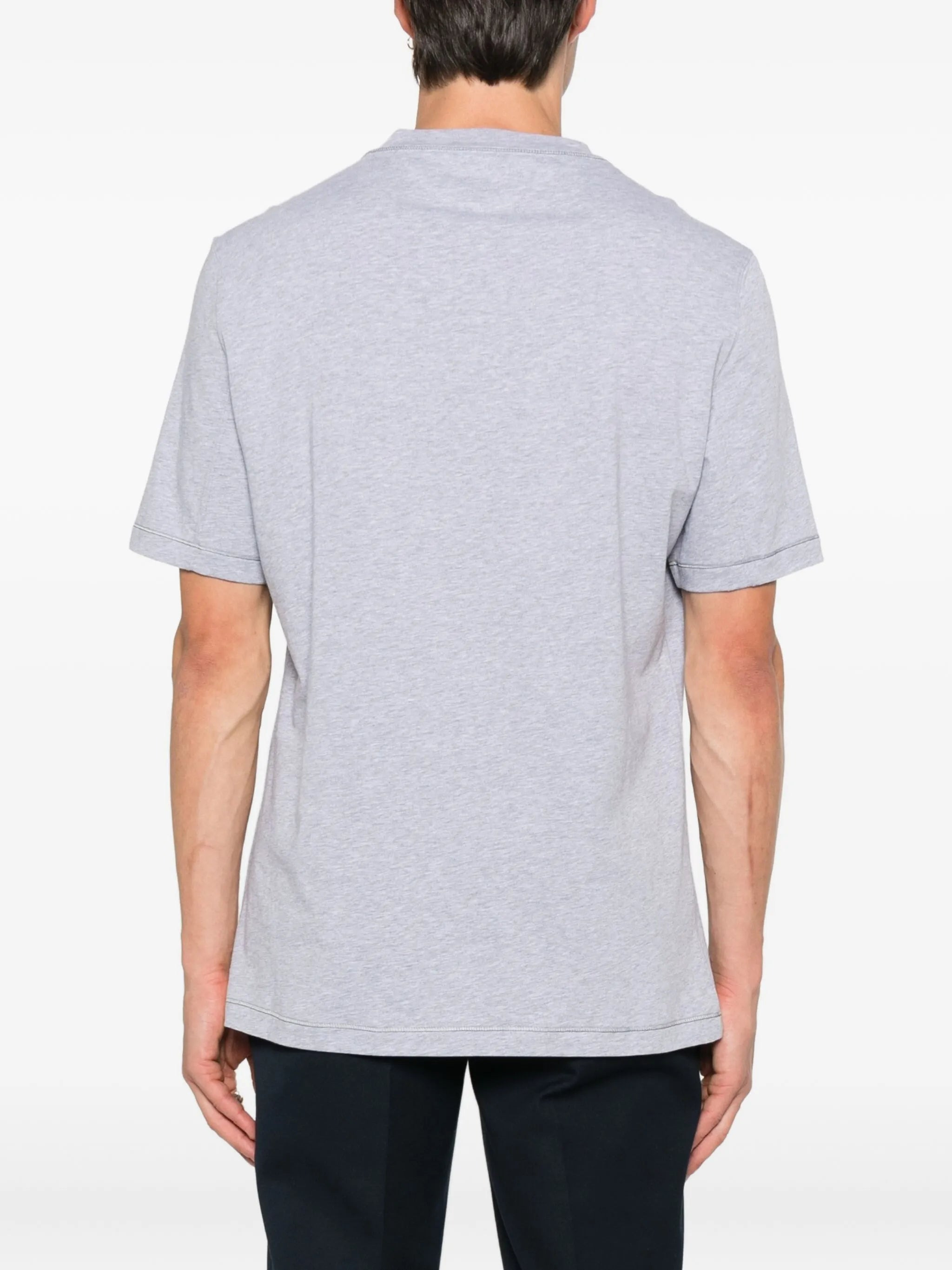 Brunello Cucinelli Embroidered Cotton T-shirt - 2