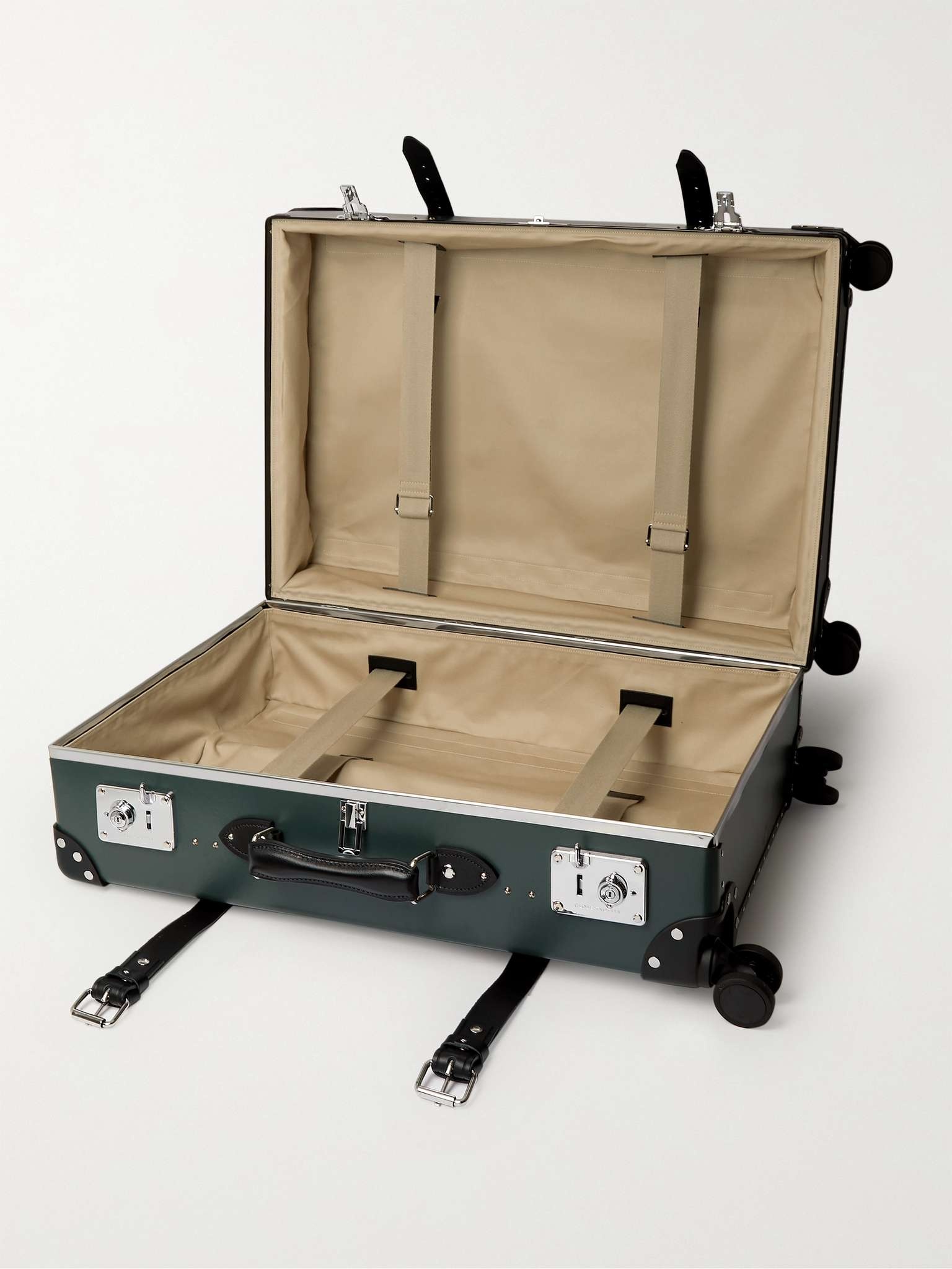 + No Time to Die 30" Leather-Trimmed Trolley Case - 3