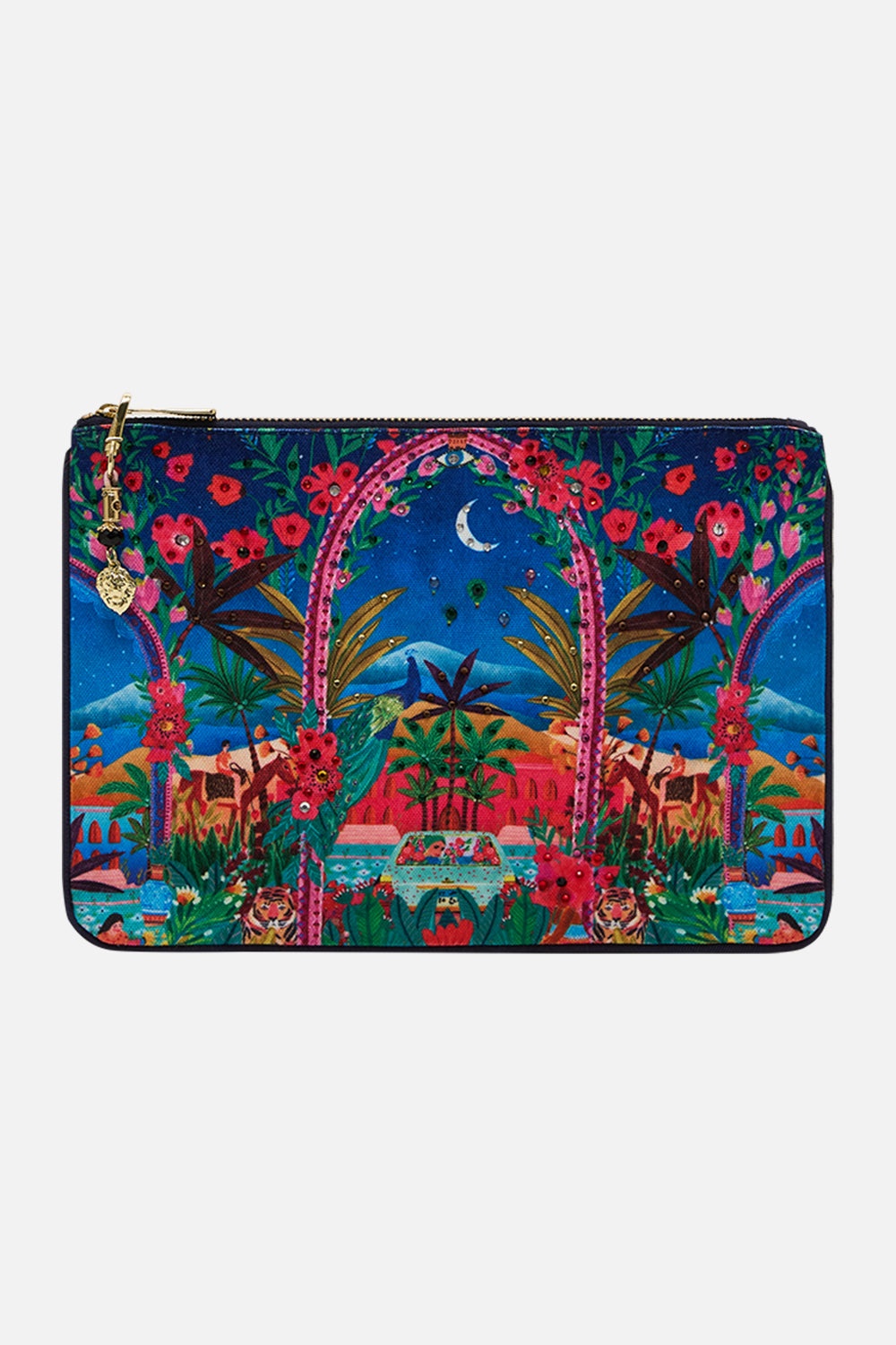 SMALL CANVAS CLUTCH - 1