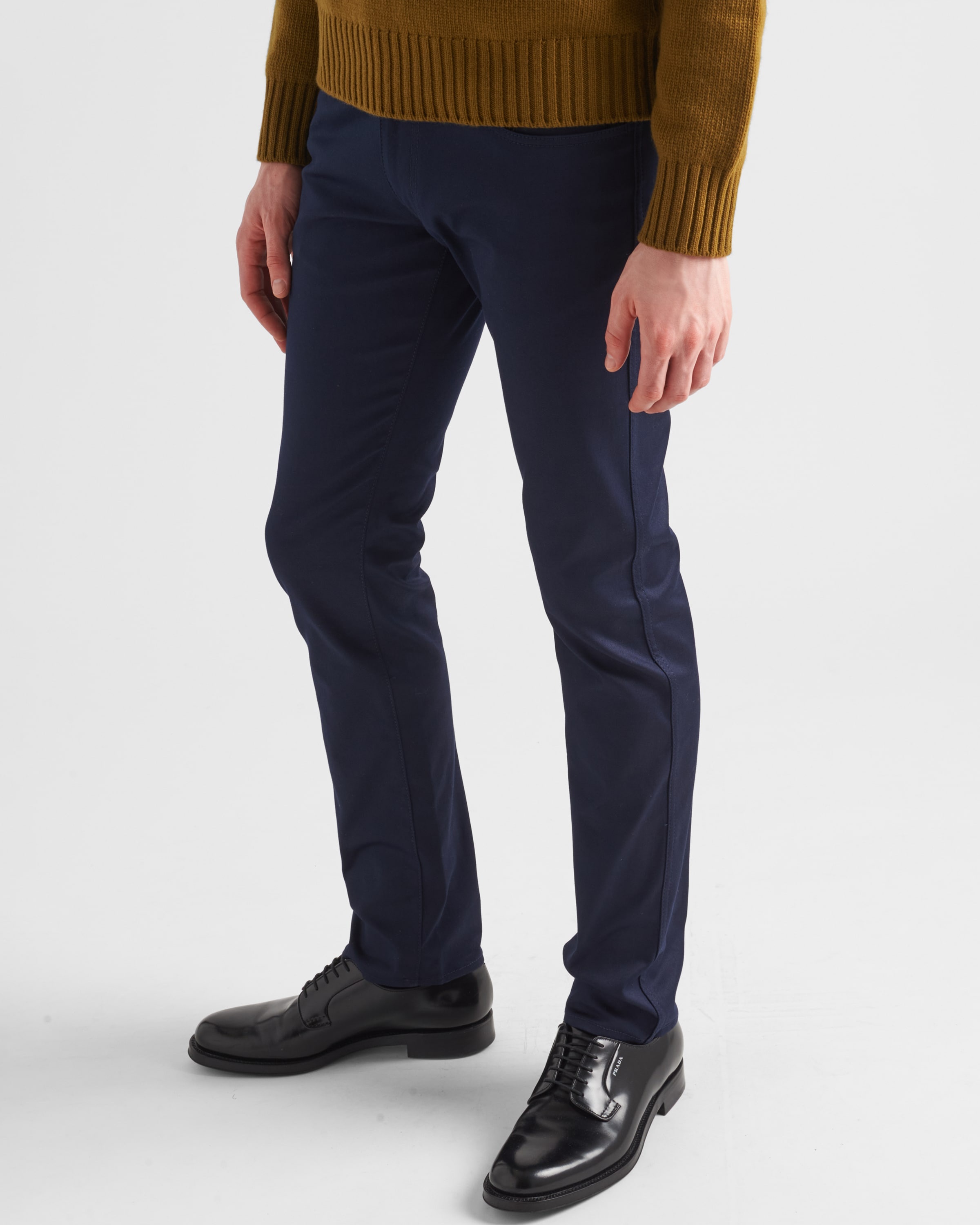 Five-pocket stretch drill pants - 3