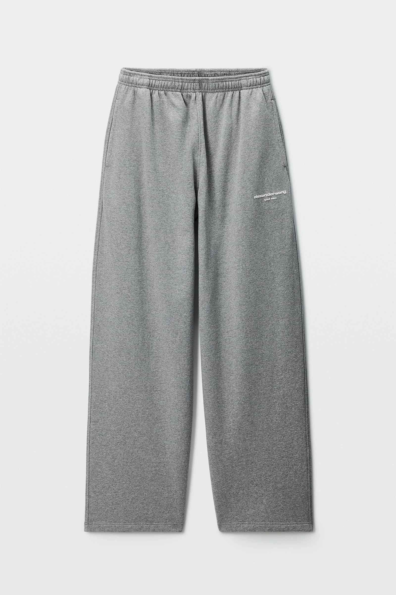 logo print mid-rise oversized sweatpant - 1