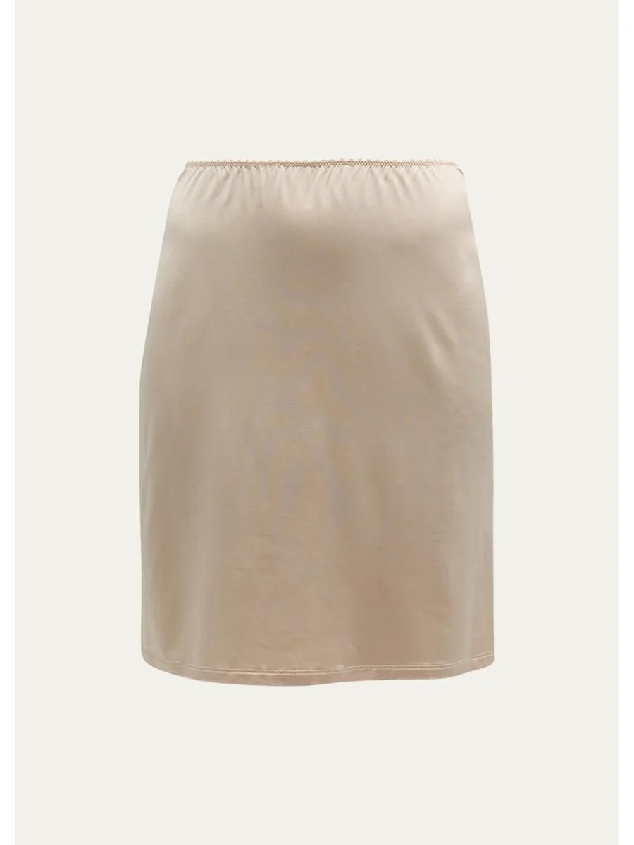 Satin Deluxe Half Slip - 1