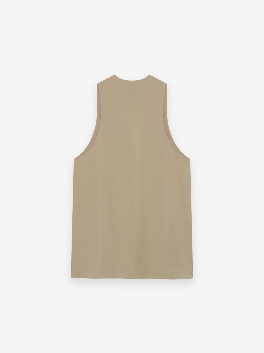 Wool Double Layer Tank Top - 2