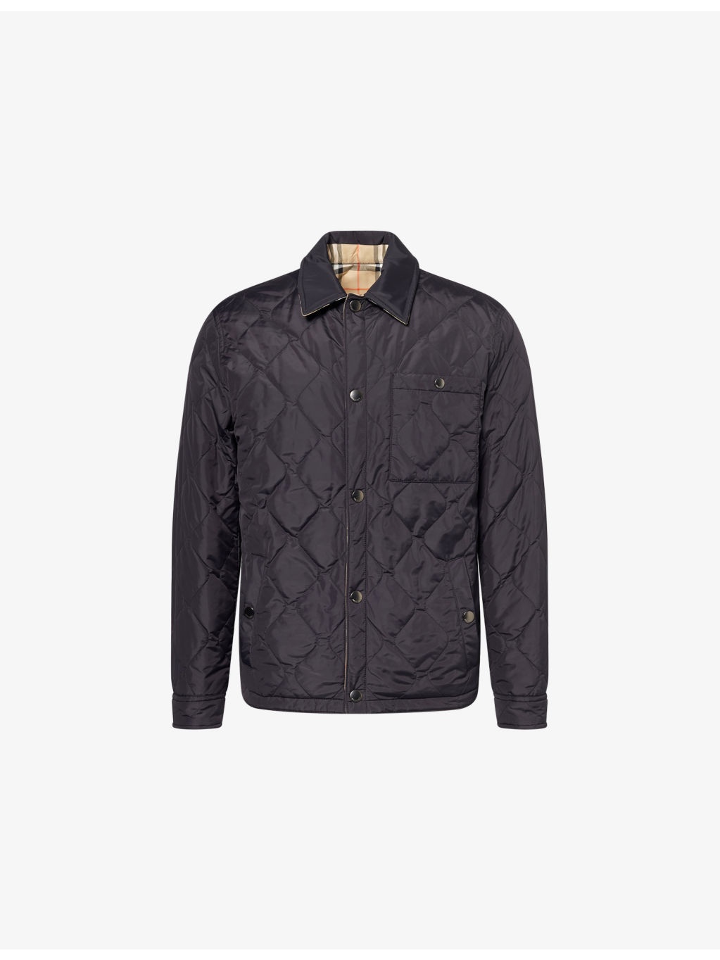 Quilted Reversible Water-Proof Jacket - 1