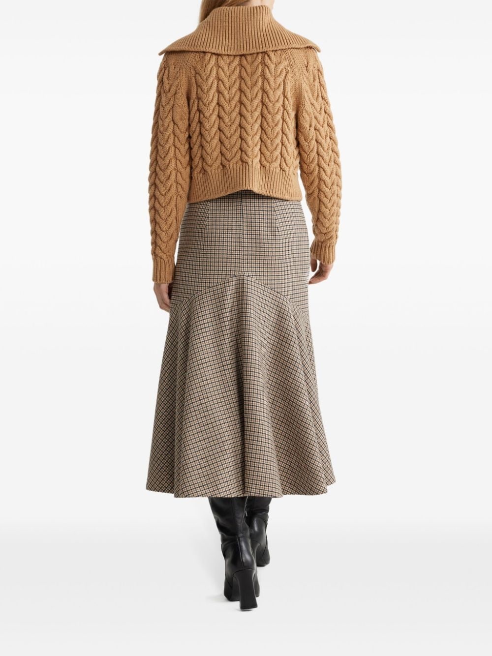 trumpet midi skirt - 3