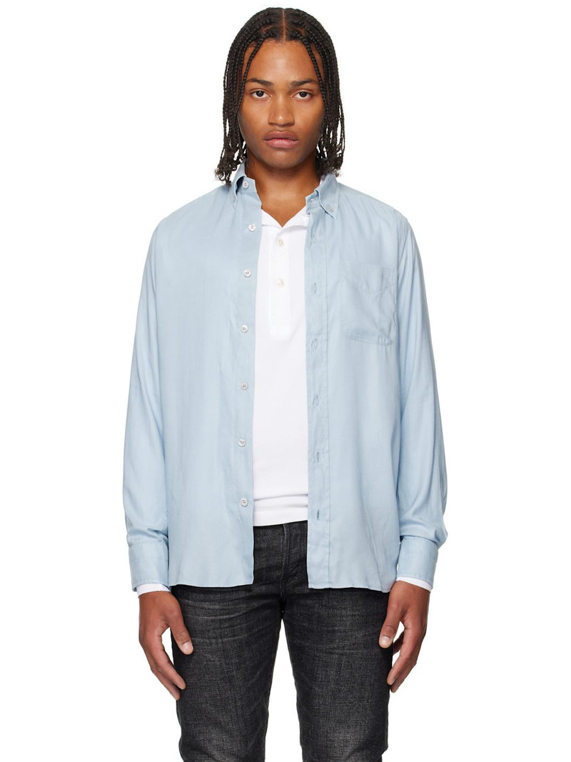 Blue Fluid Shirt 1