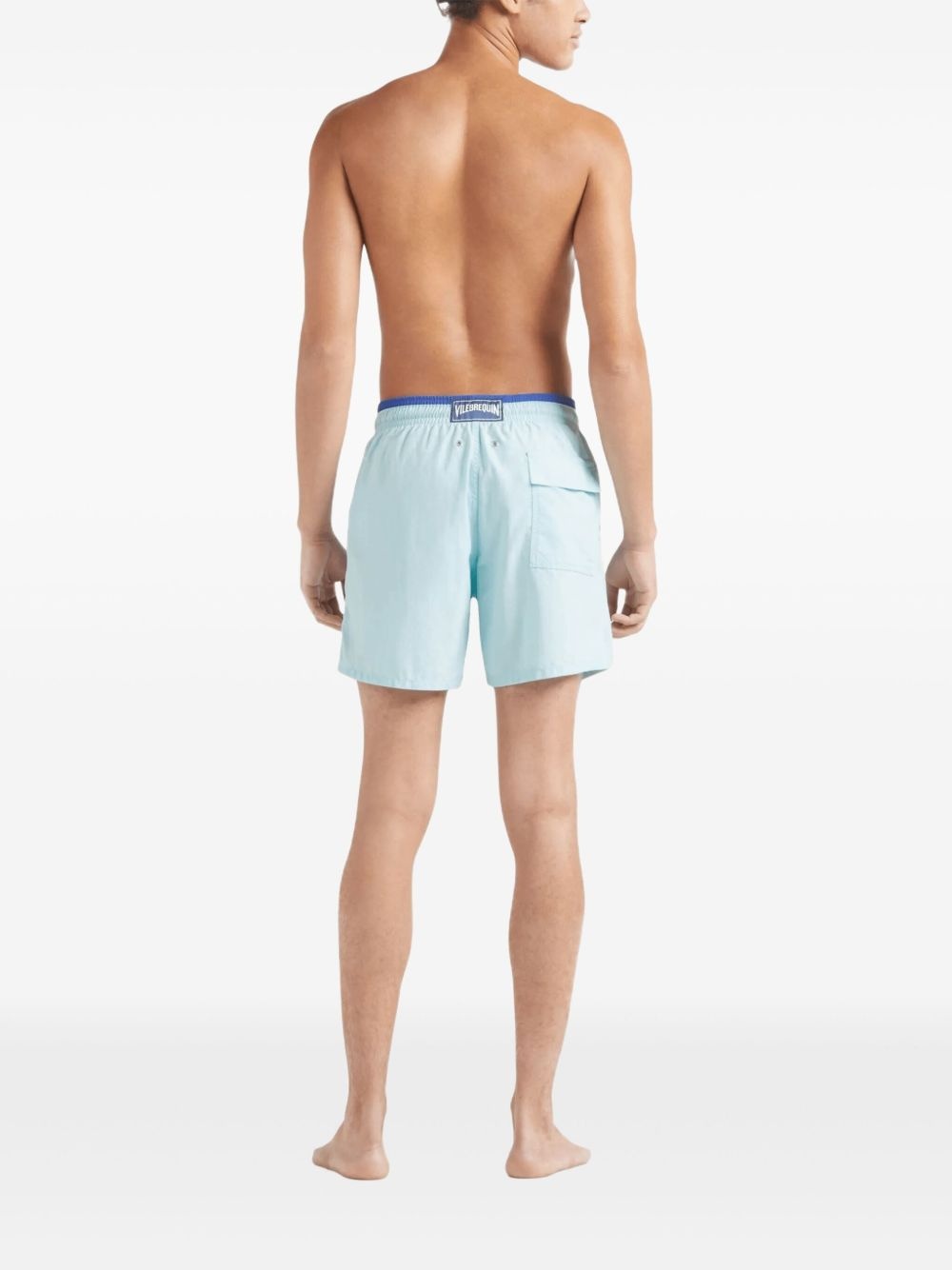 two-tone swim shorts - 4
