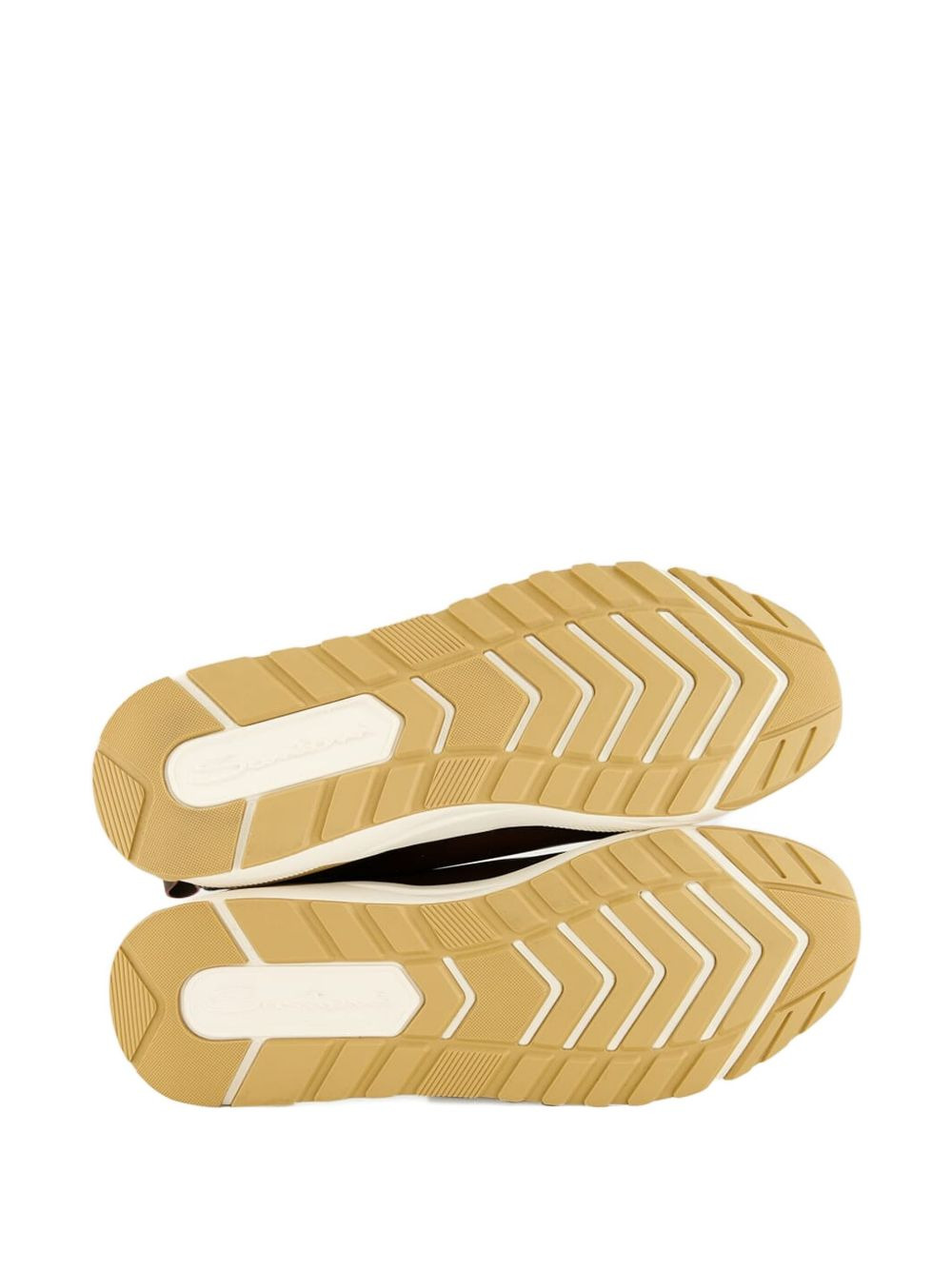 leather slip-on trainers - 5