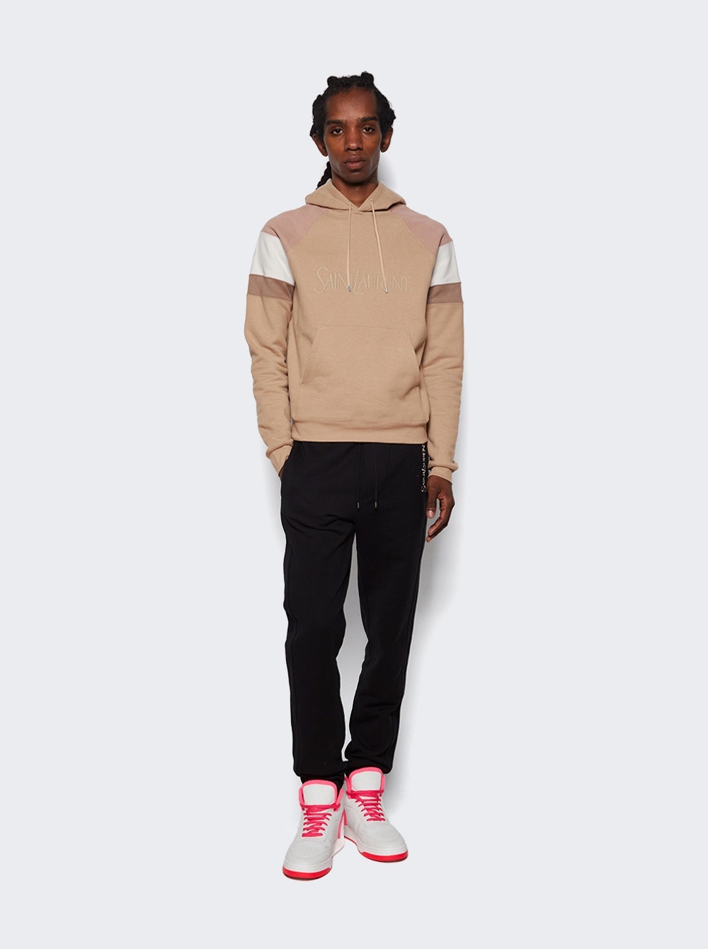 Fleece Sweatpants Black - 2