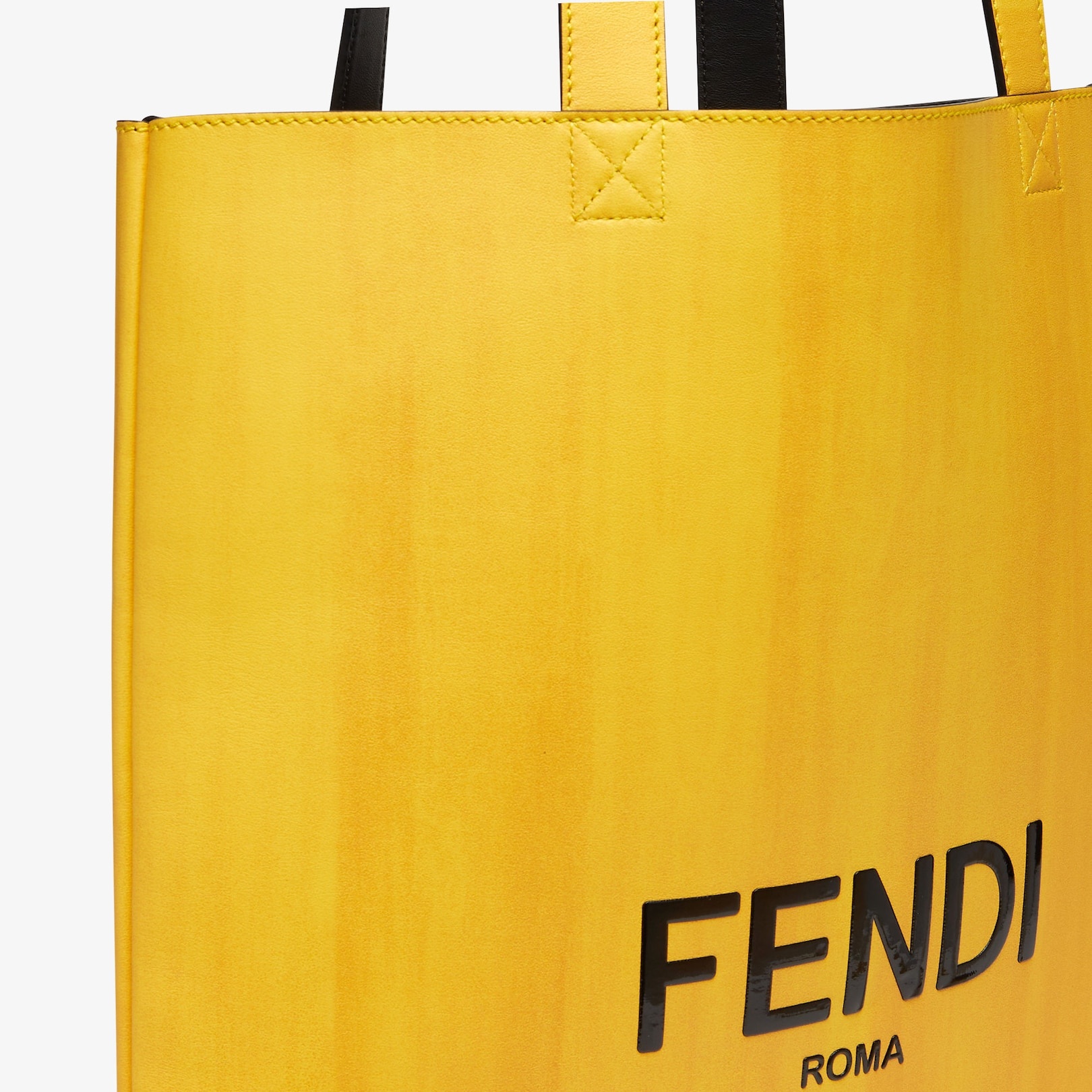 Yellow leather bag - 5