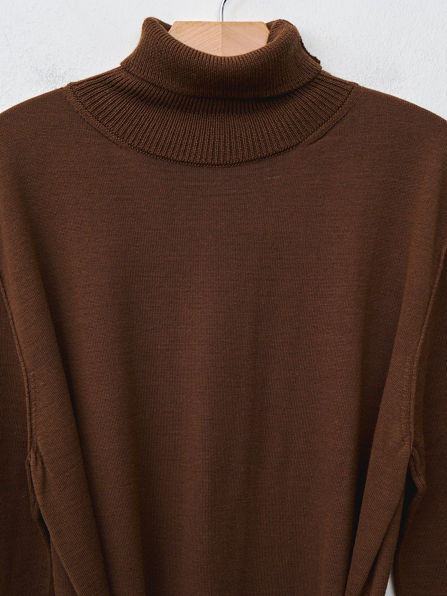 Trompe L'oeil Dress - Hazelnut Brown - 2