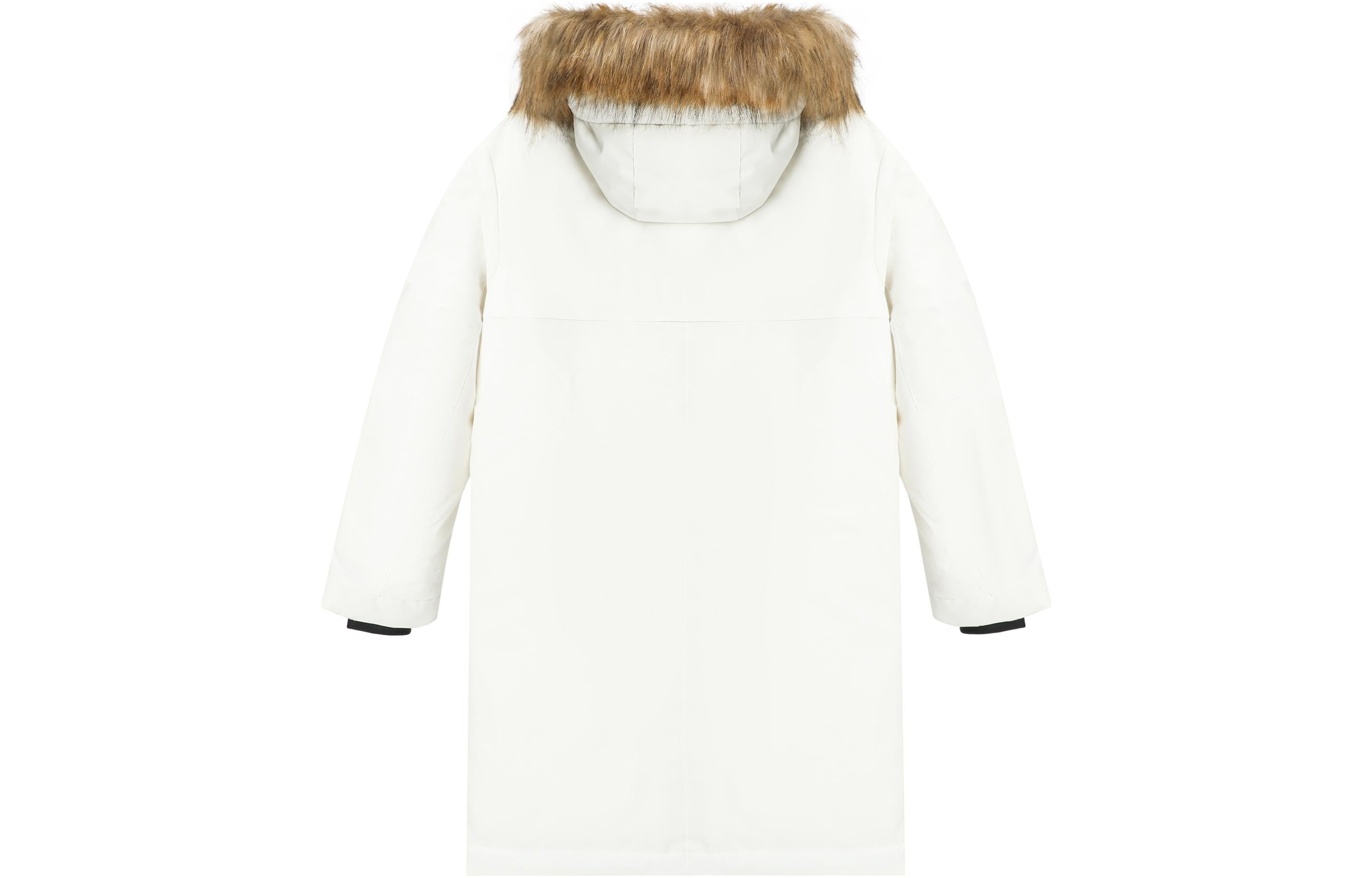 New Balance Long Puff Down Jacket 'White' 5PC44303-IV - 2