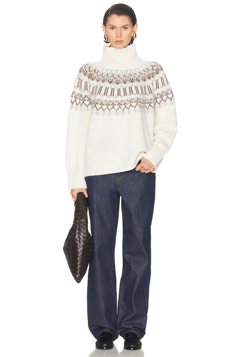 SABLYN Scottie Slouchy Mockneck Sweater outlook