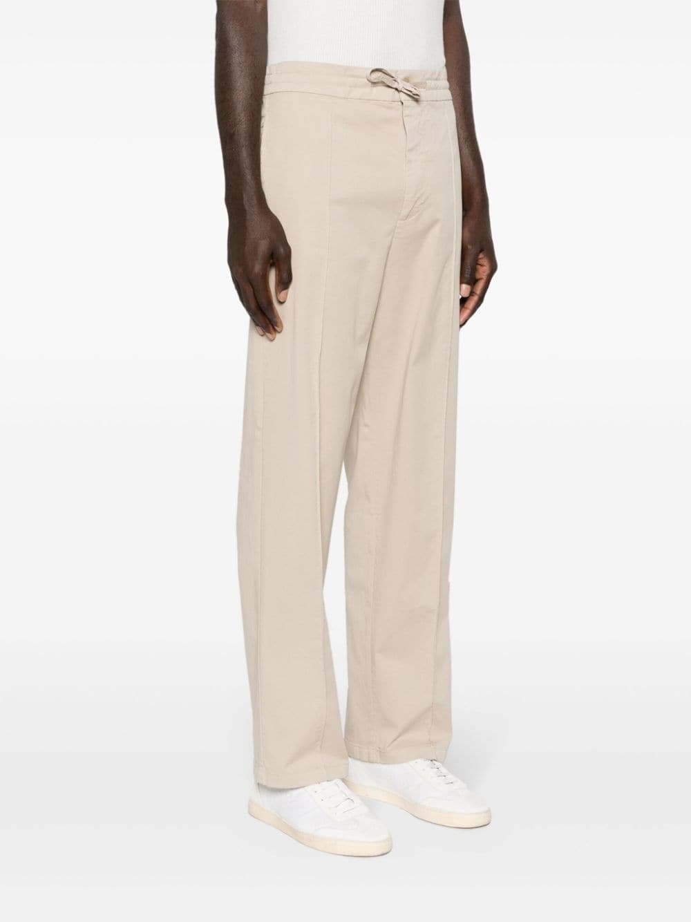mid-rise tapered trousers - 3