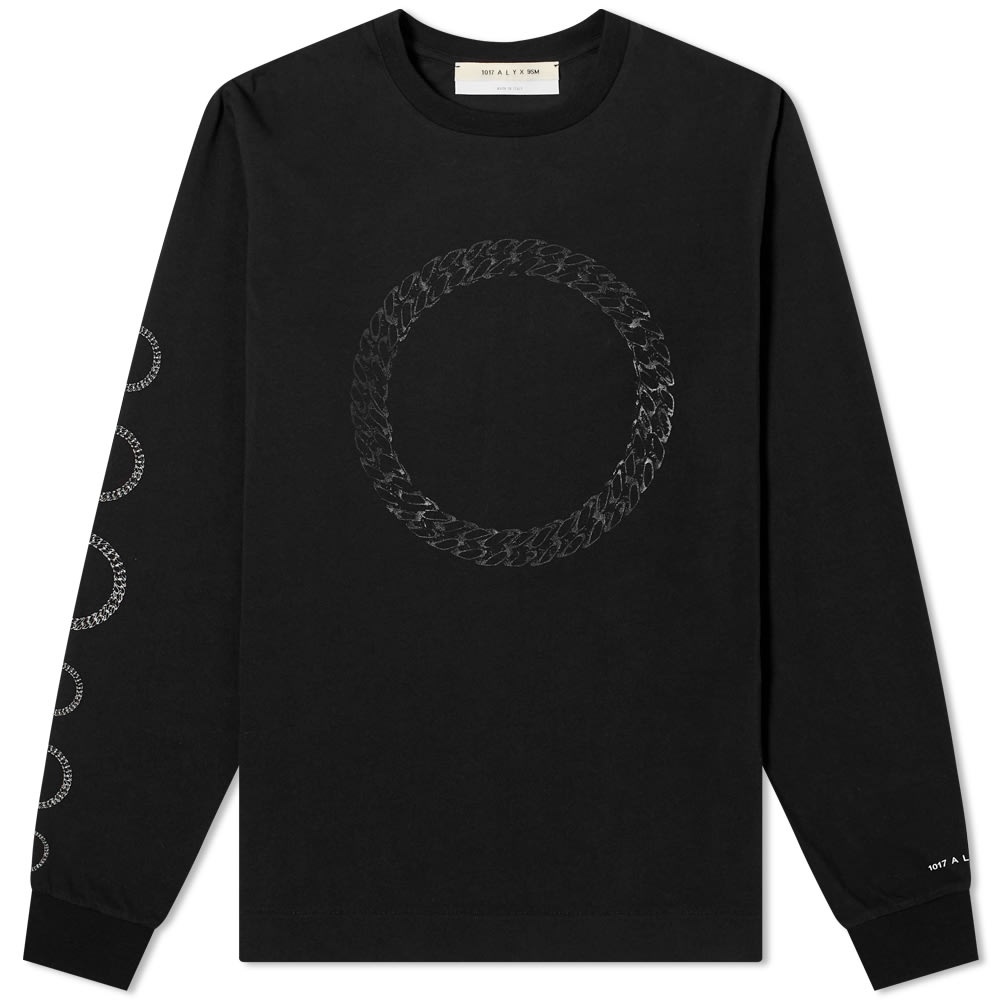 1017 Alyx 9SM Long Sleeve Chain Print Tee - 1