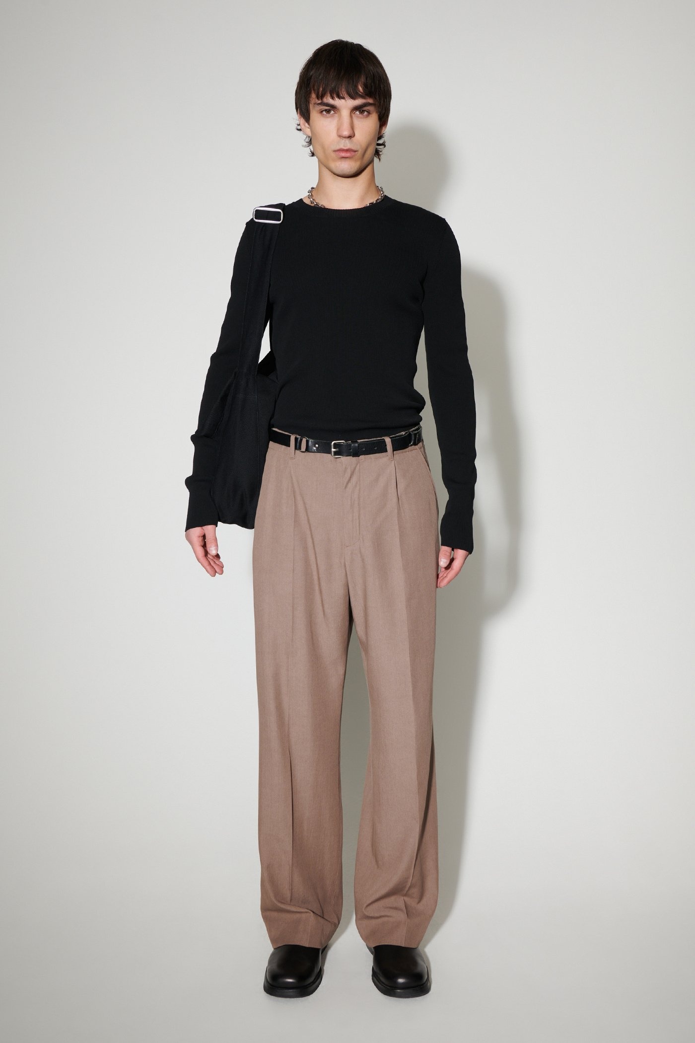 Borrowed Chino Muddy Lavender Lyo Wool - 3
