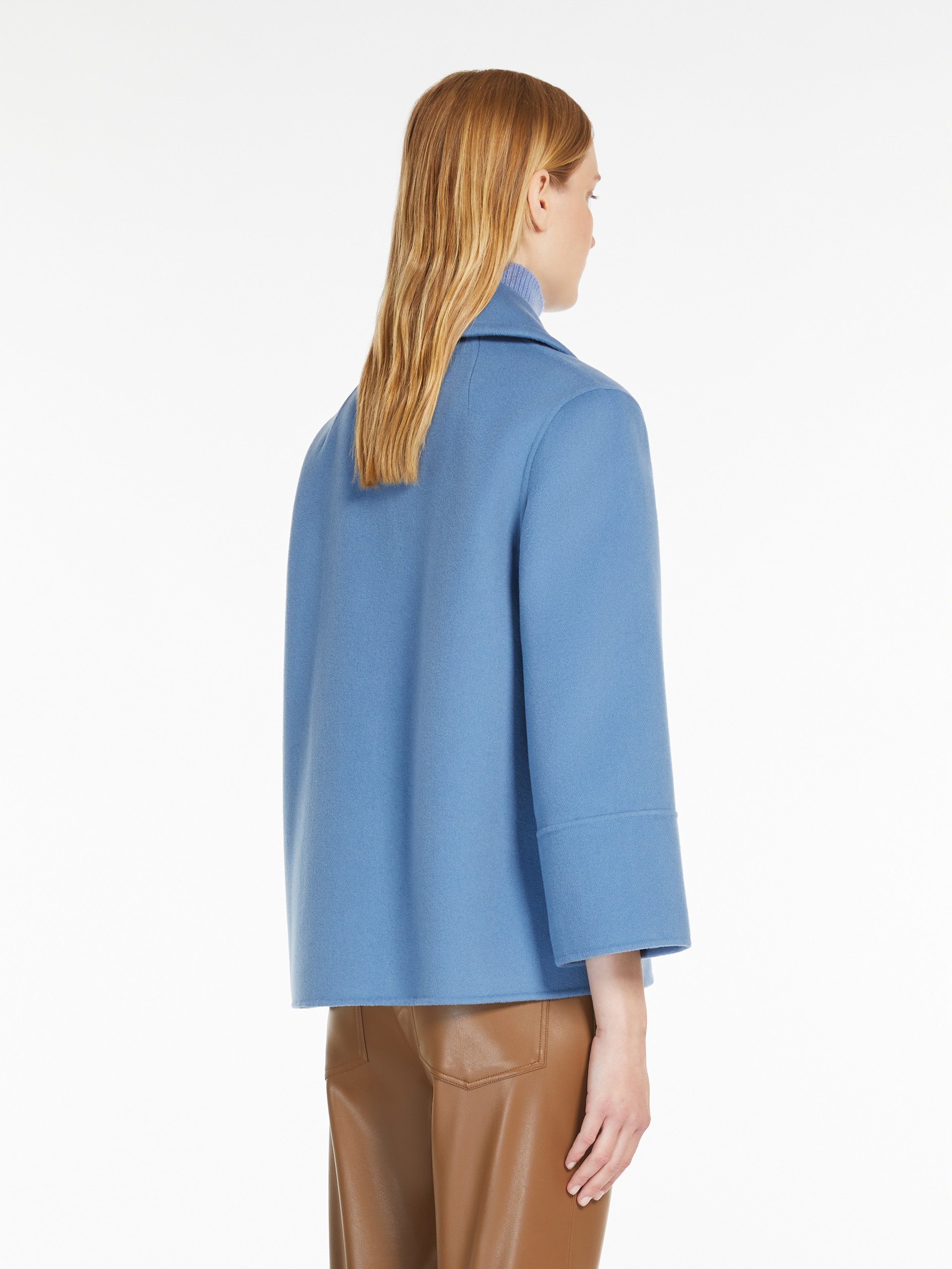 ジャケット S Max Mara SINGLE BREASTED WOOL WINDSOR JACKET S Max Mara WINDSOR Wool single-breasted jacket | REVERSIBLE