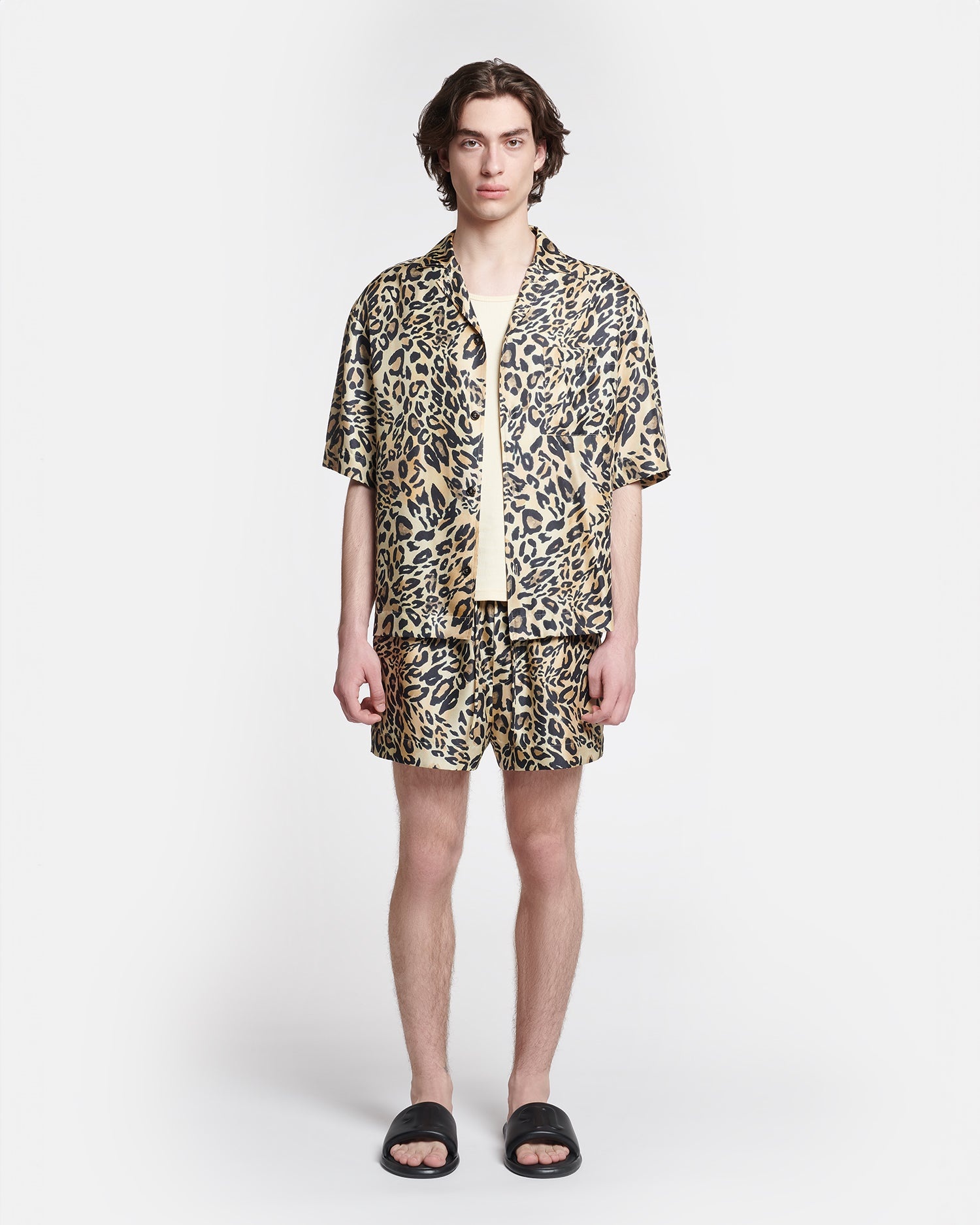 Printed Silk-Twill Shirt - 4