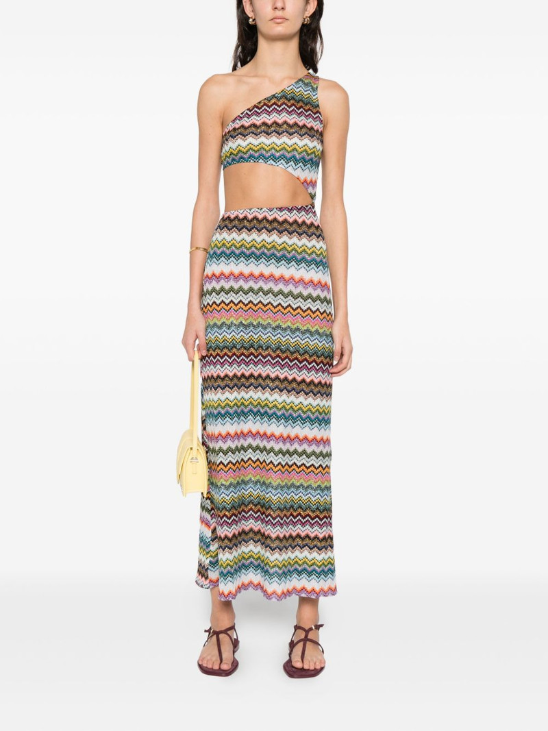 Missoni one-shoulder midi dress outlook