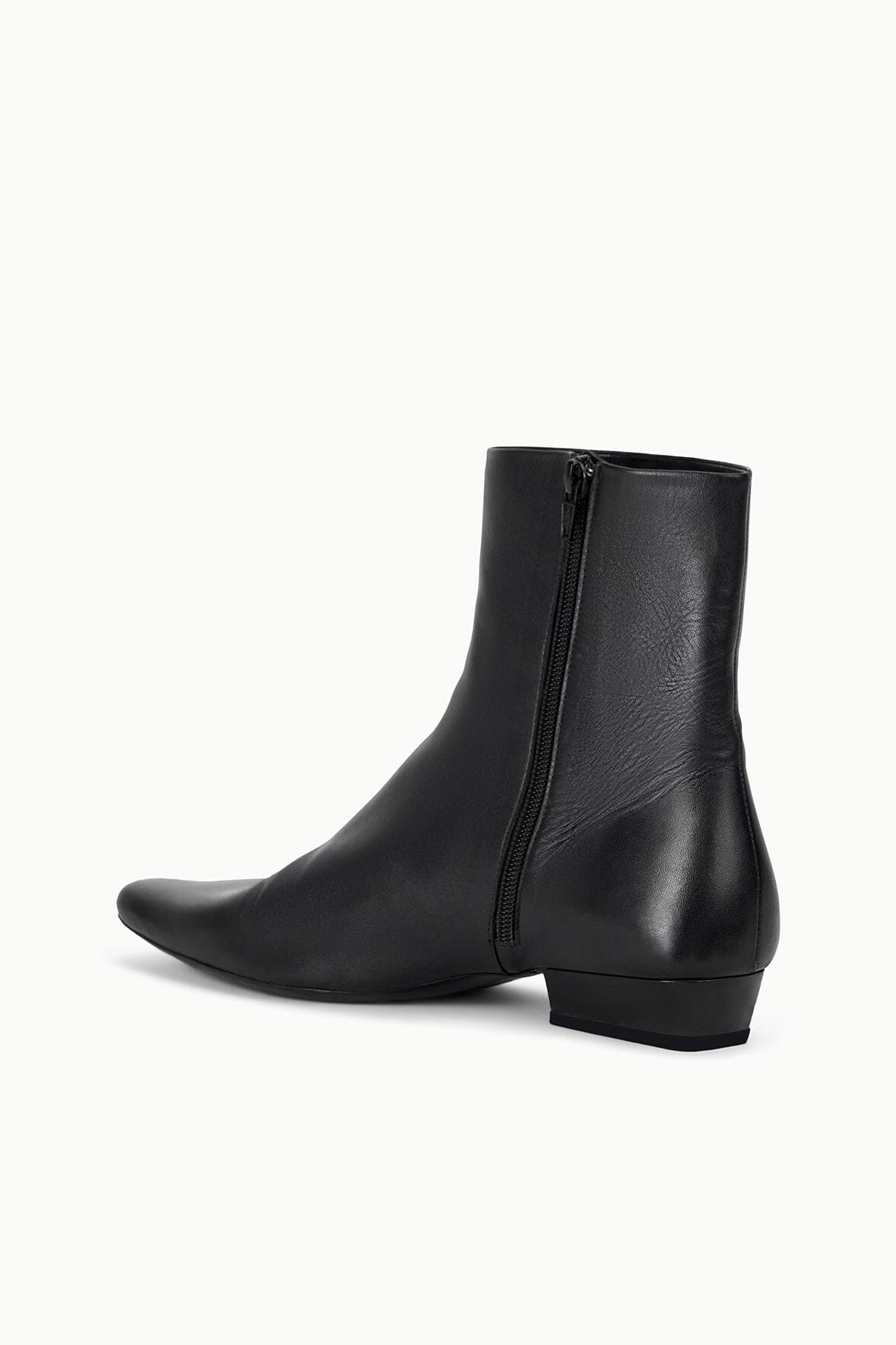 STAUD WALLY FLAT ANKLE BOOT BLACK - 5