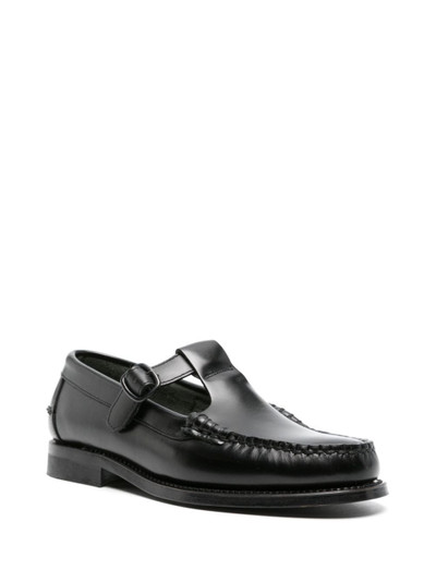 HEREU Alber leather loafers outlook