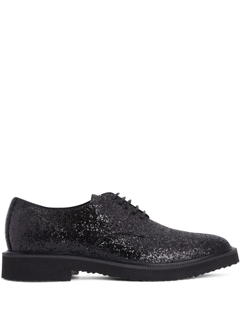 glittered-detail Oxfords 1
