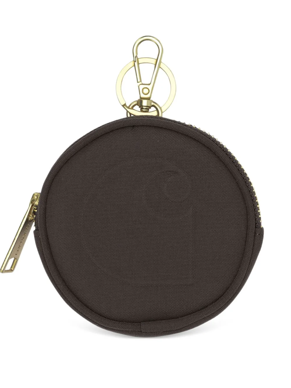 embossed zipped pouch - 1