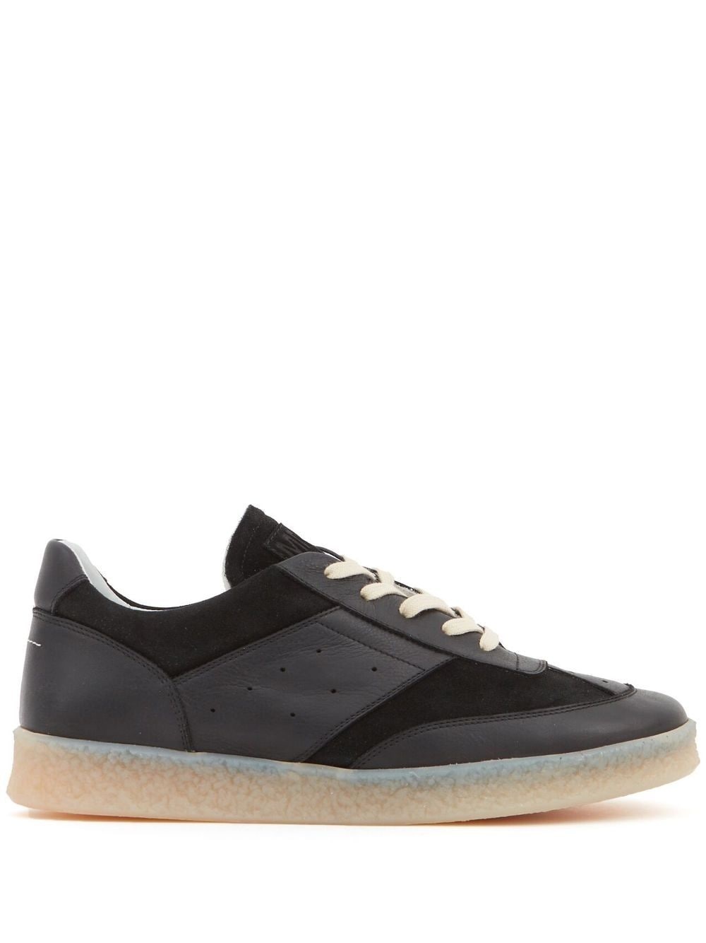 lace-up low-top sneakers - 1