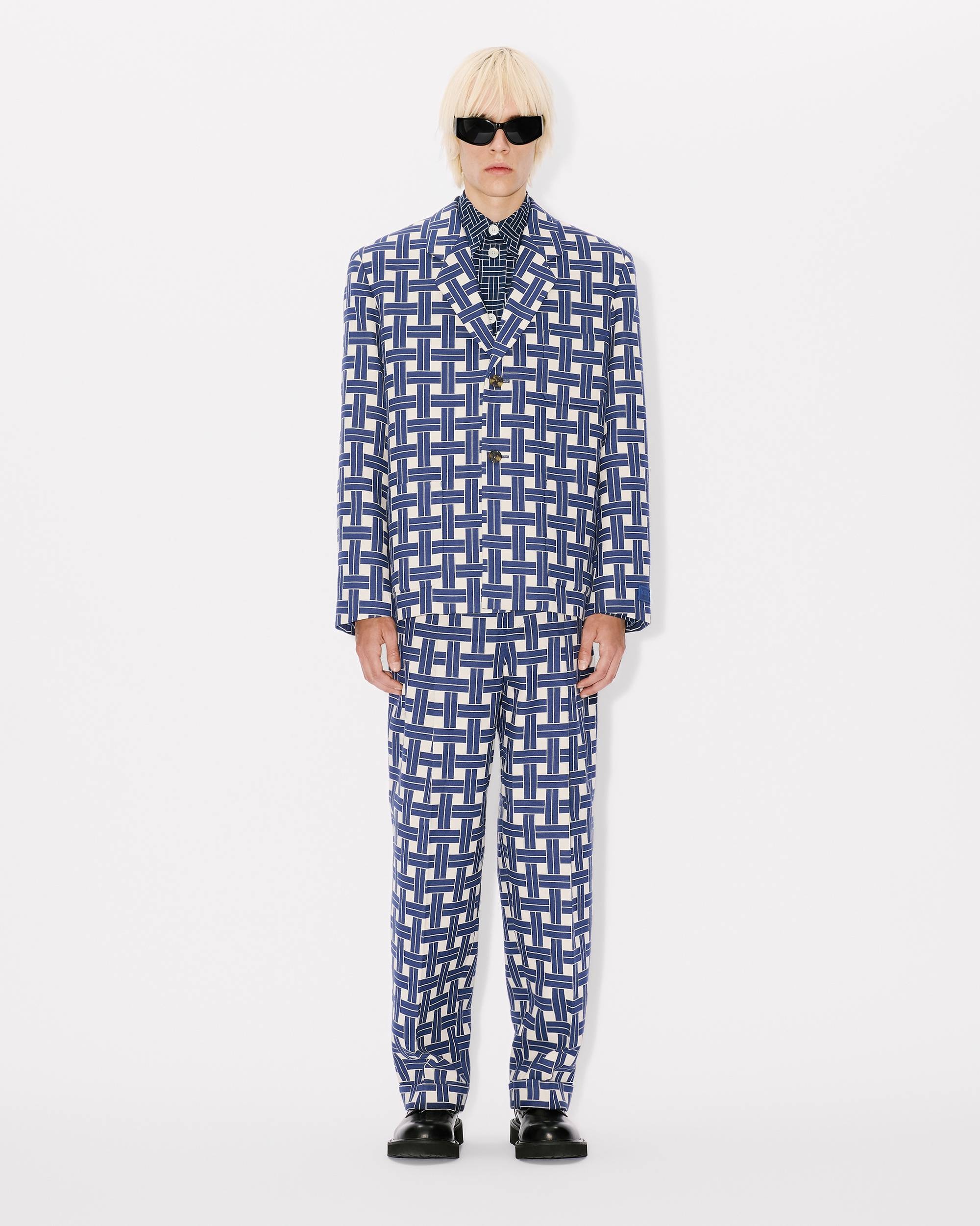 'KENZO Weave' tailored jacket - 3