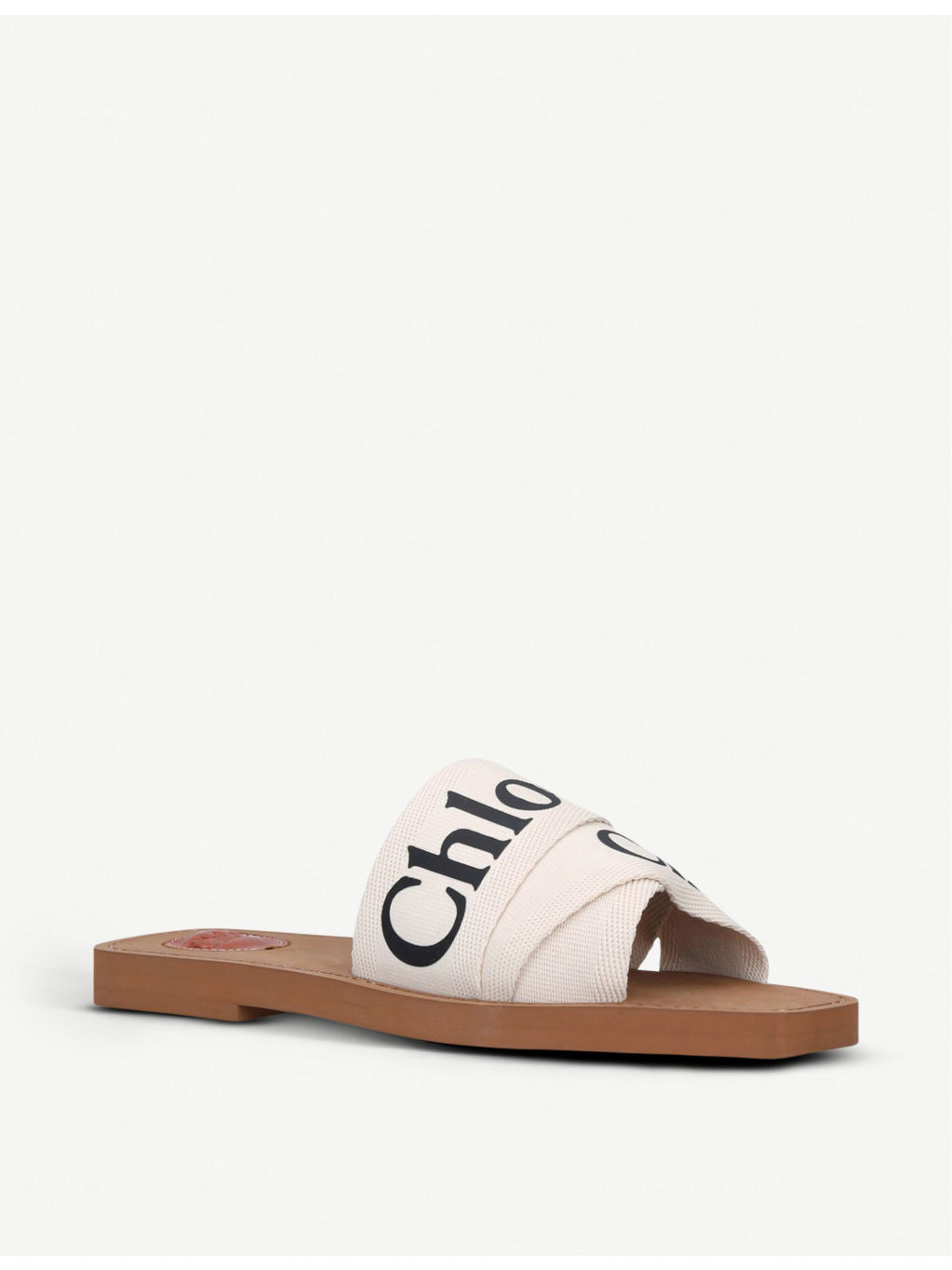 Woody logo-print canvas sandals - 3