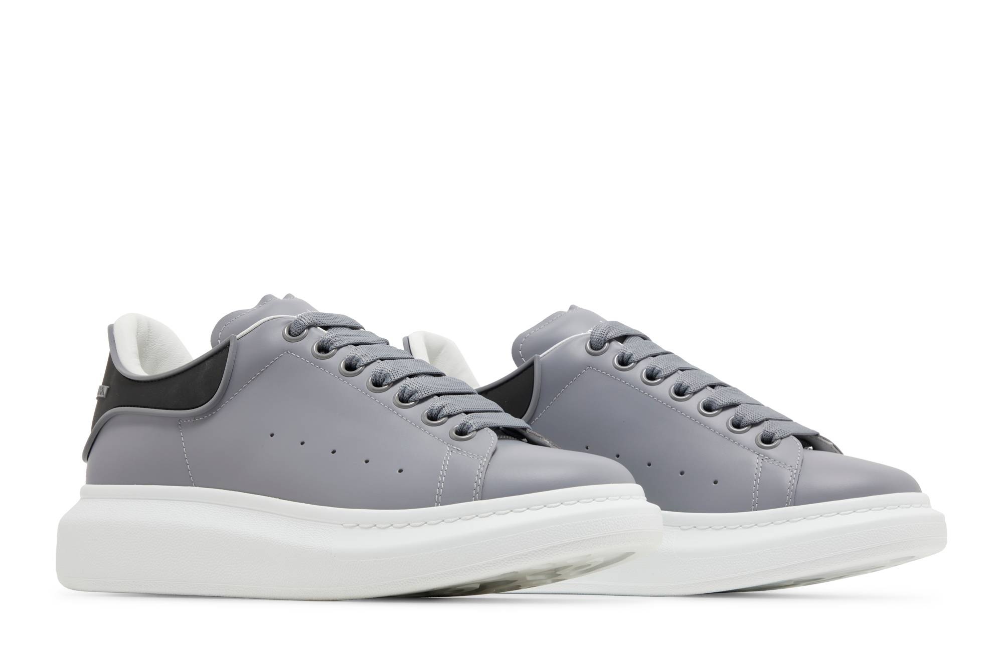 Alexander McQueen Oversized Sneaker 'Gun Grey' - 8