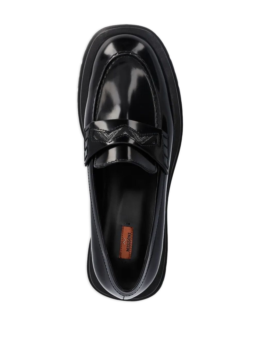 patent-leather loafers - 4