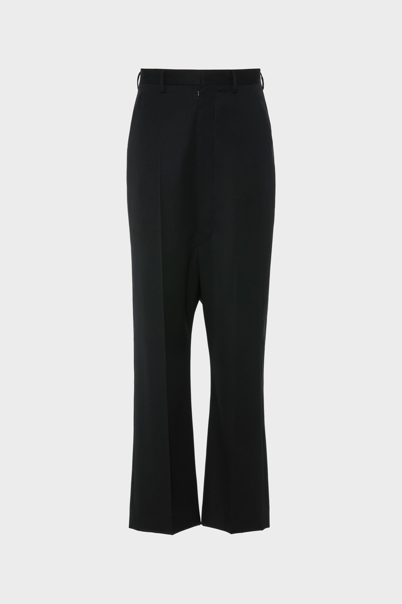 Dropped-Rise Wool Trousers 1