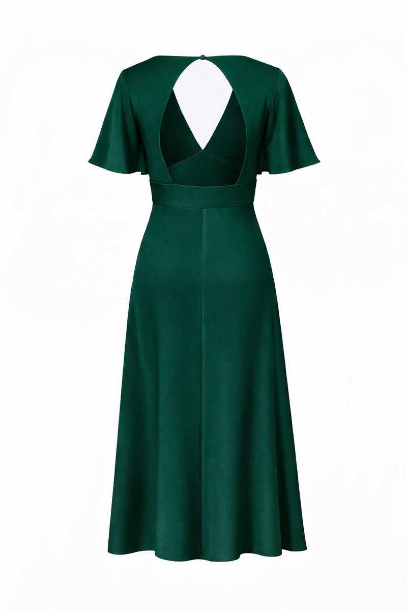 Coralie Evening Dress Open back 22