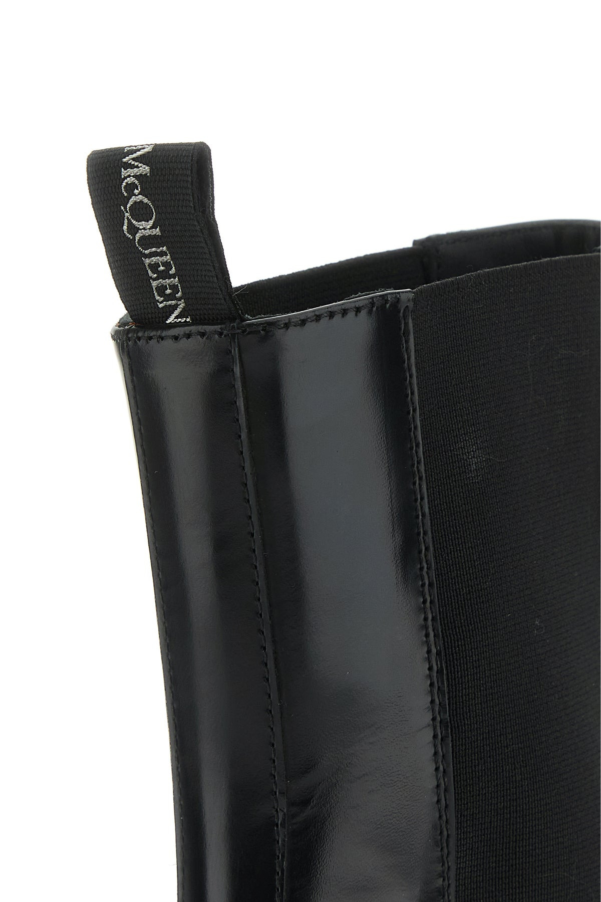 Black leather Chelsea Float ankle boots - 4