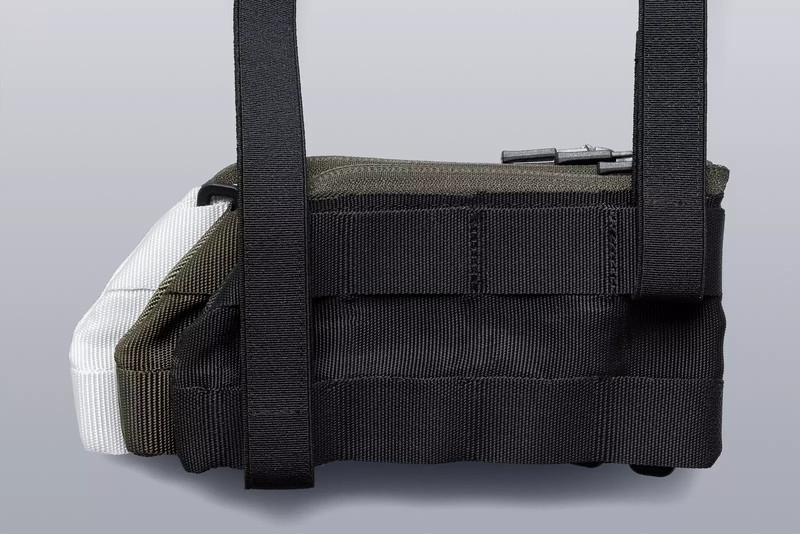 3A-MP2TS-3-PACK Modular Tec Sys Peripheral Pocket Set Olive Reverse Coil Zip 3