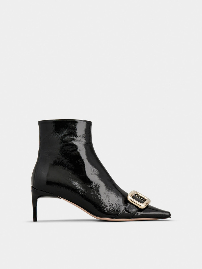 Viv' Canard Booties in leather - 1