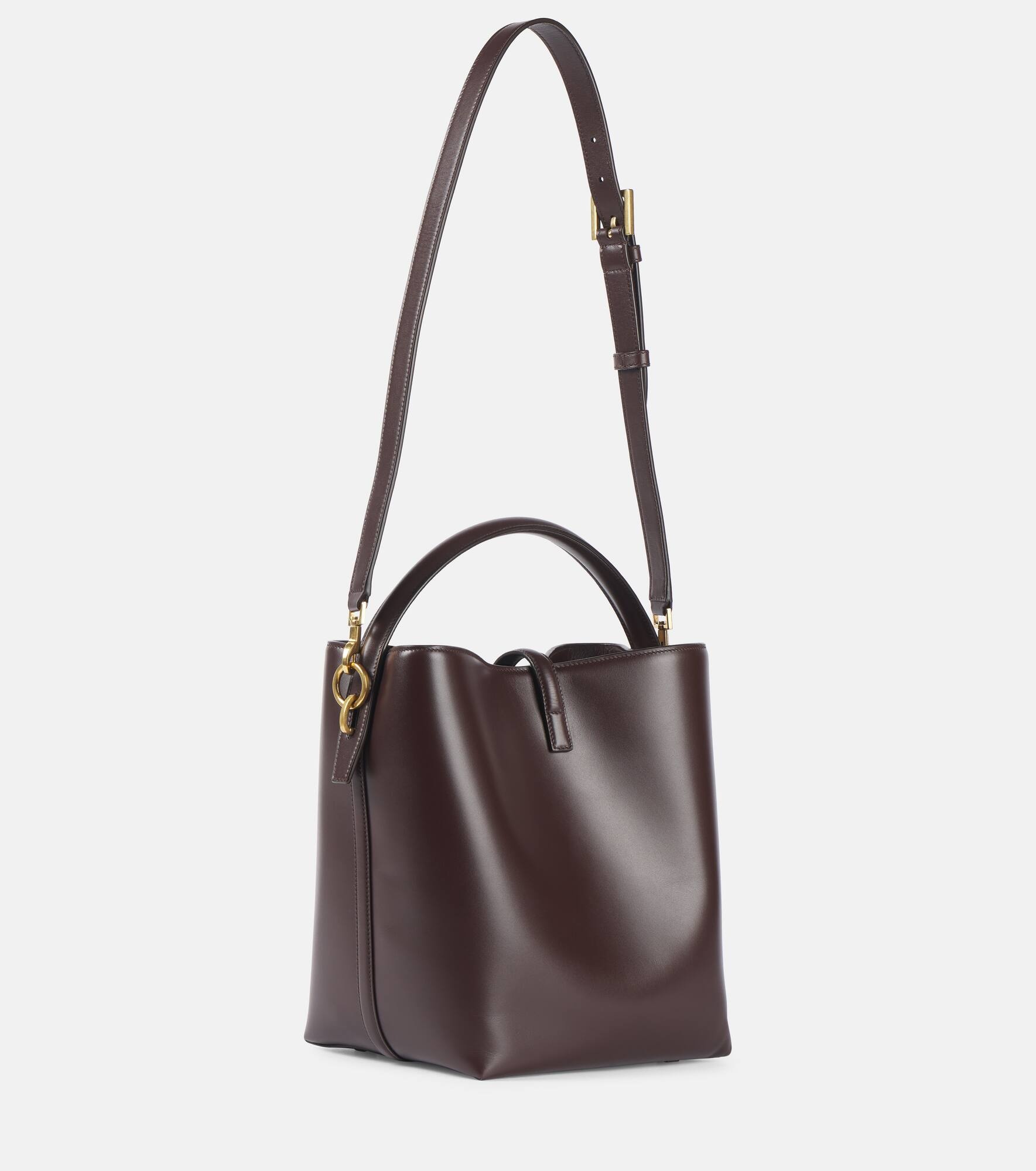 Le 37 leather bucket bag - 4