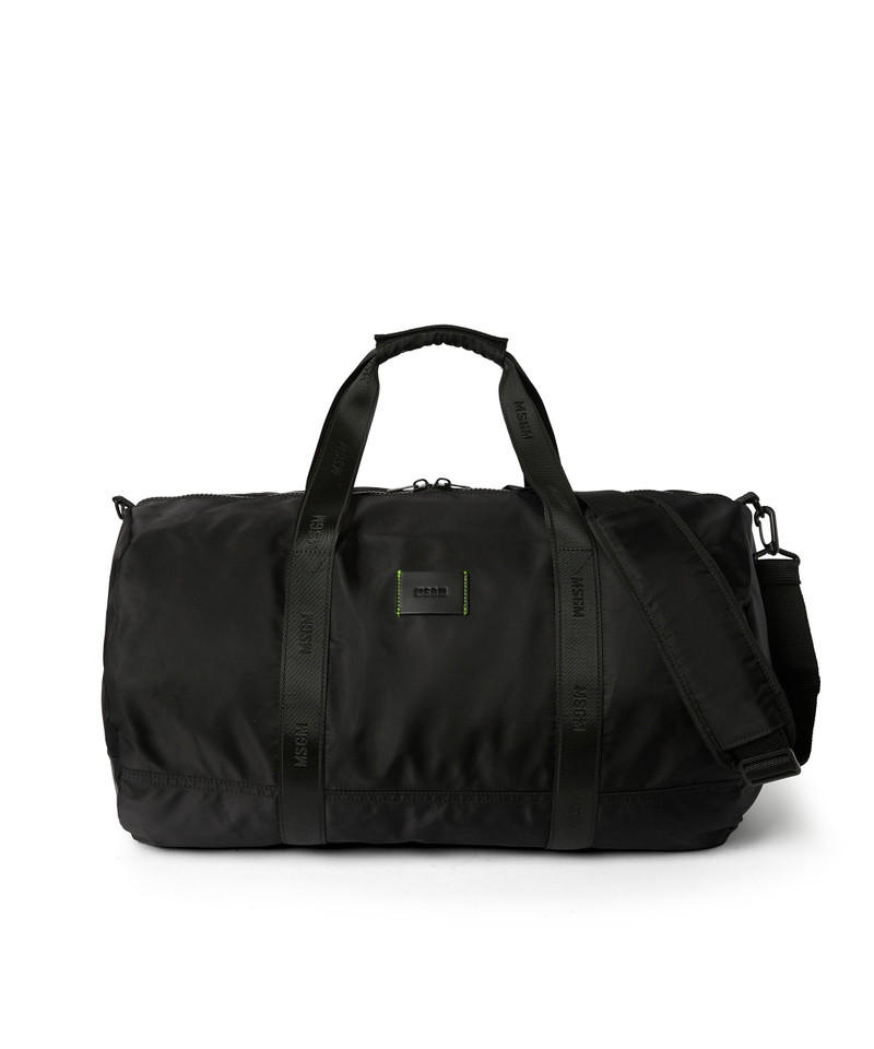 MSGM signature nylon duffle bag 1