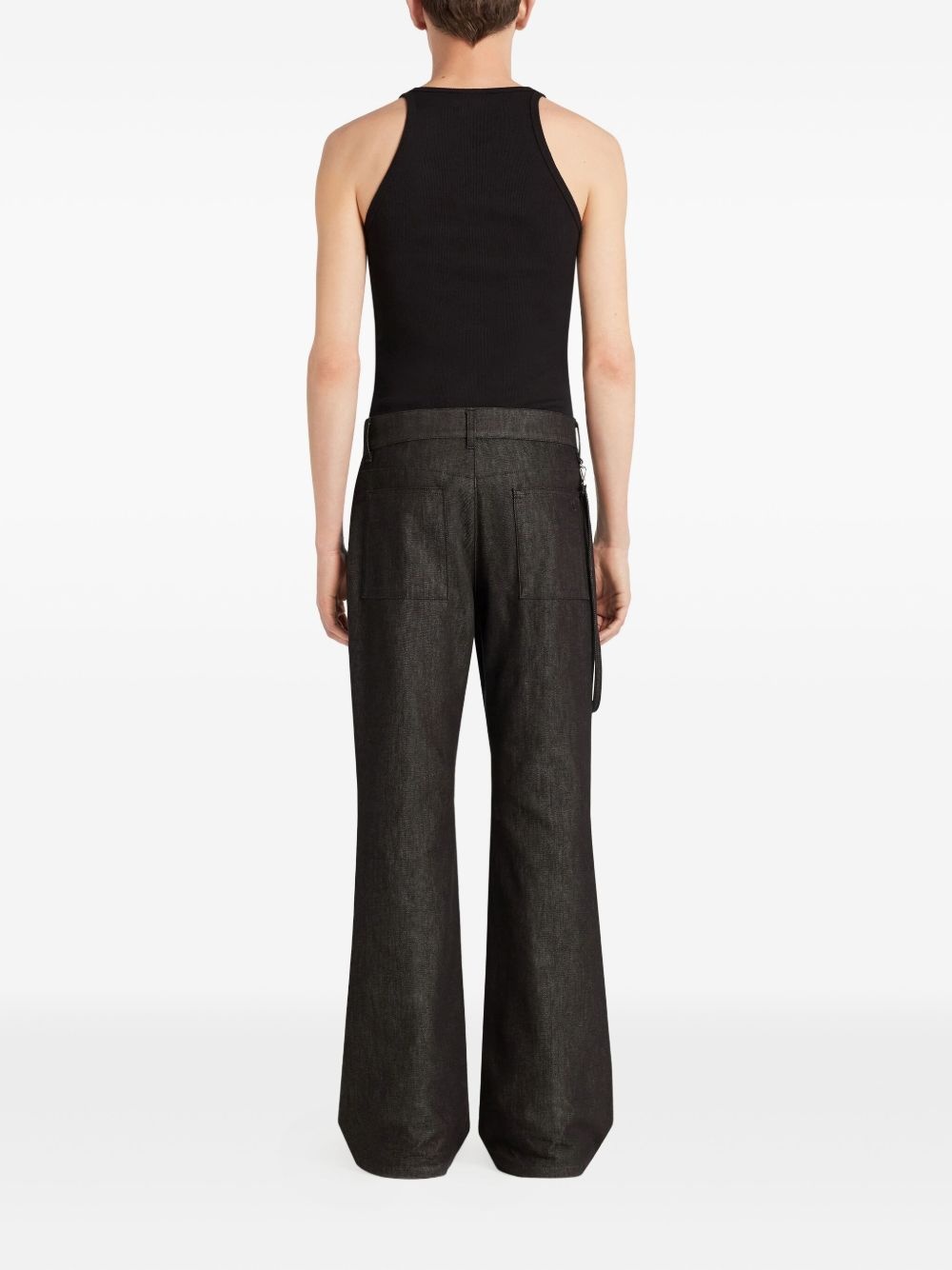 two-pocket bootcut jeans - 3