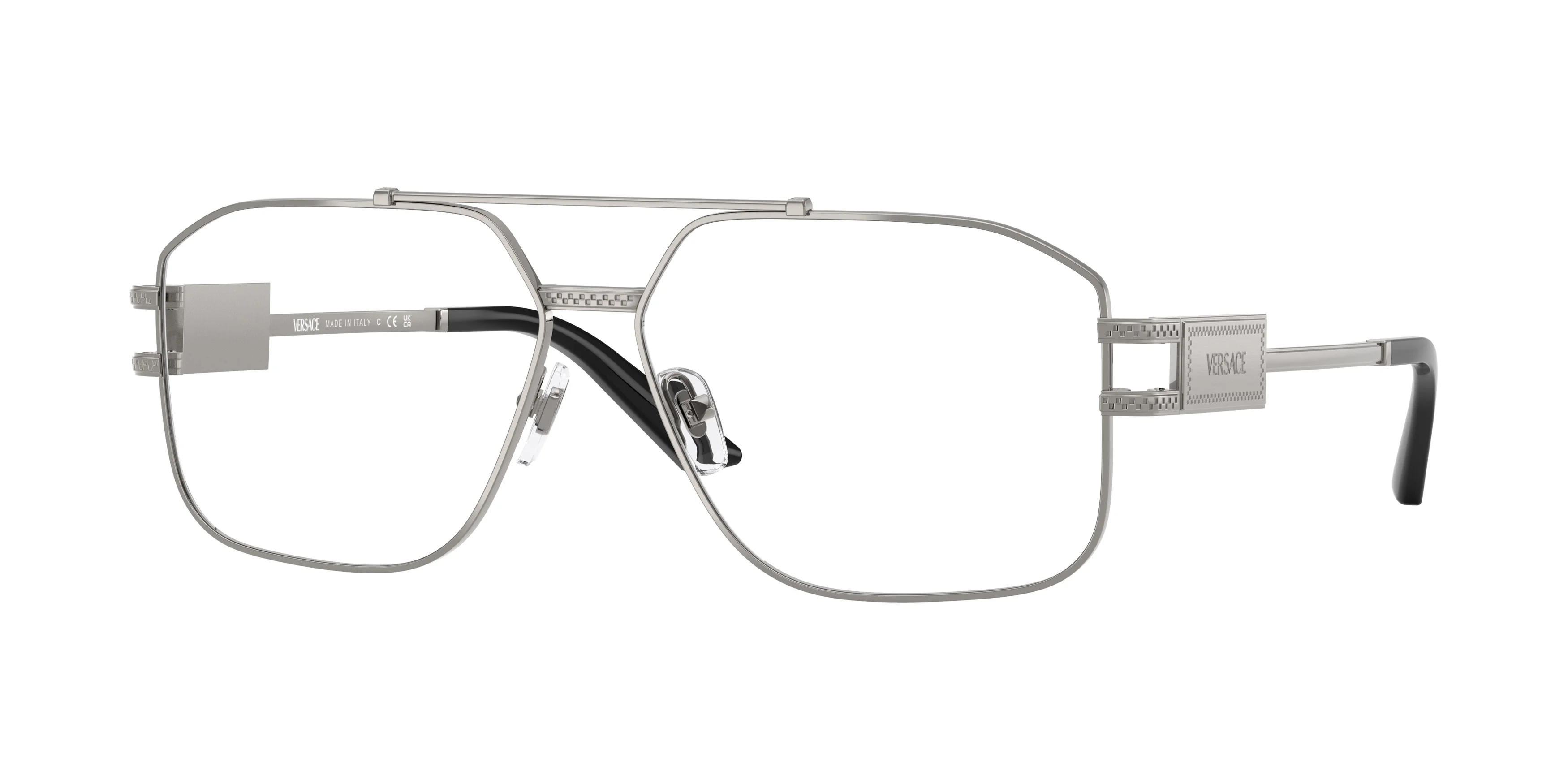 Versace Demo Navigator Men's Eyeglasses VE1302 1001 59 - 1