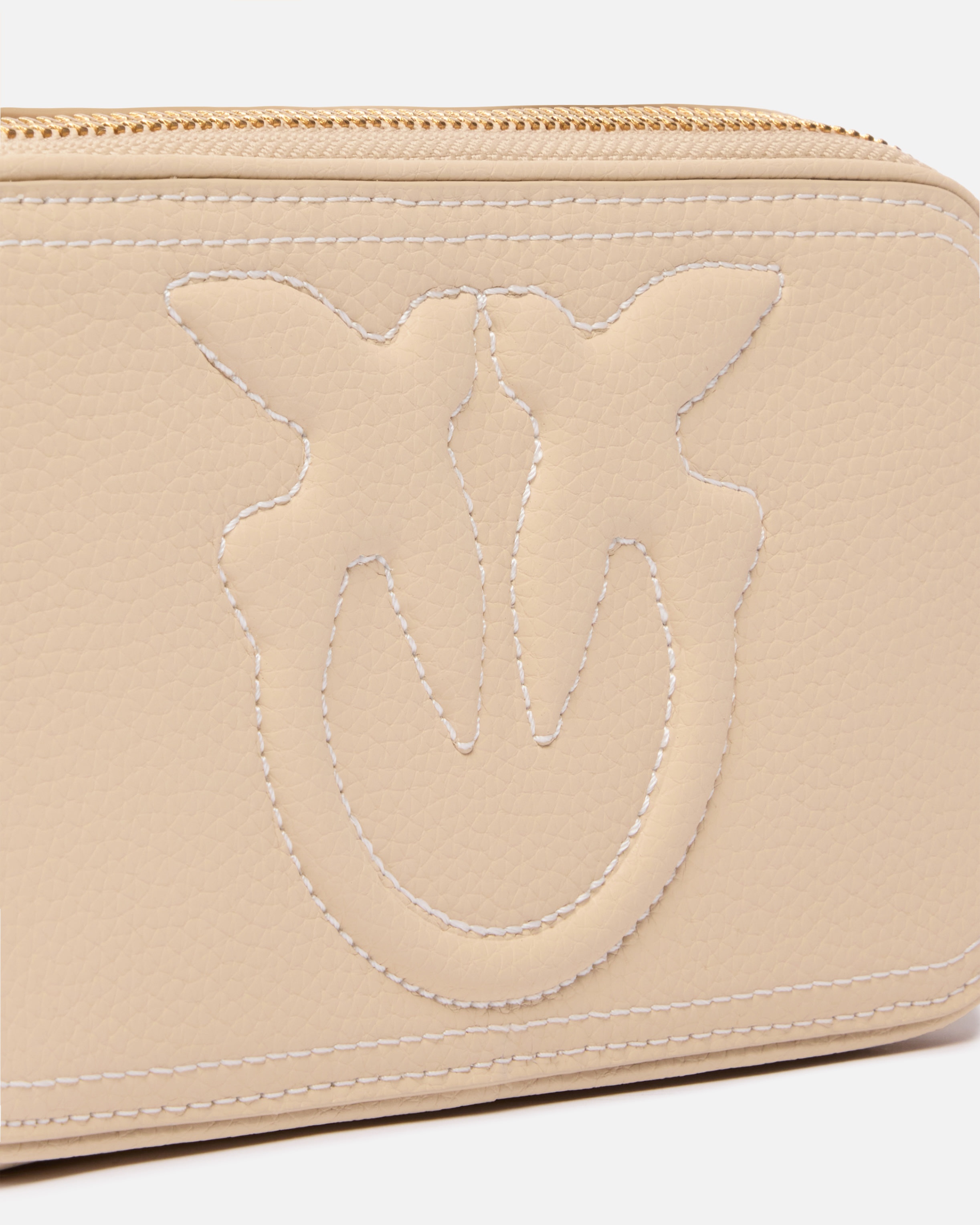 SMALL CROSSBODY BAG WITH RAISED LOVE BIRDS LOGO - 3