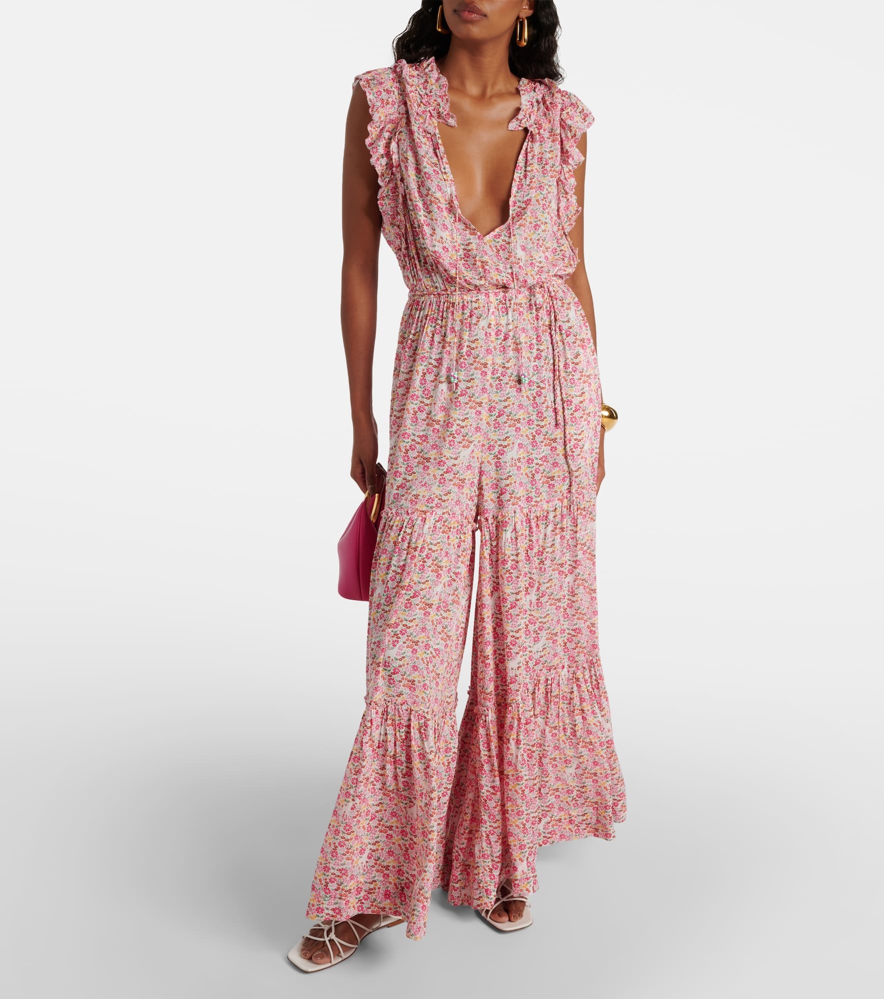 Belene floral ruffled jumpsuit - 2